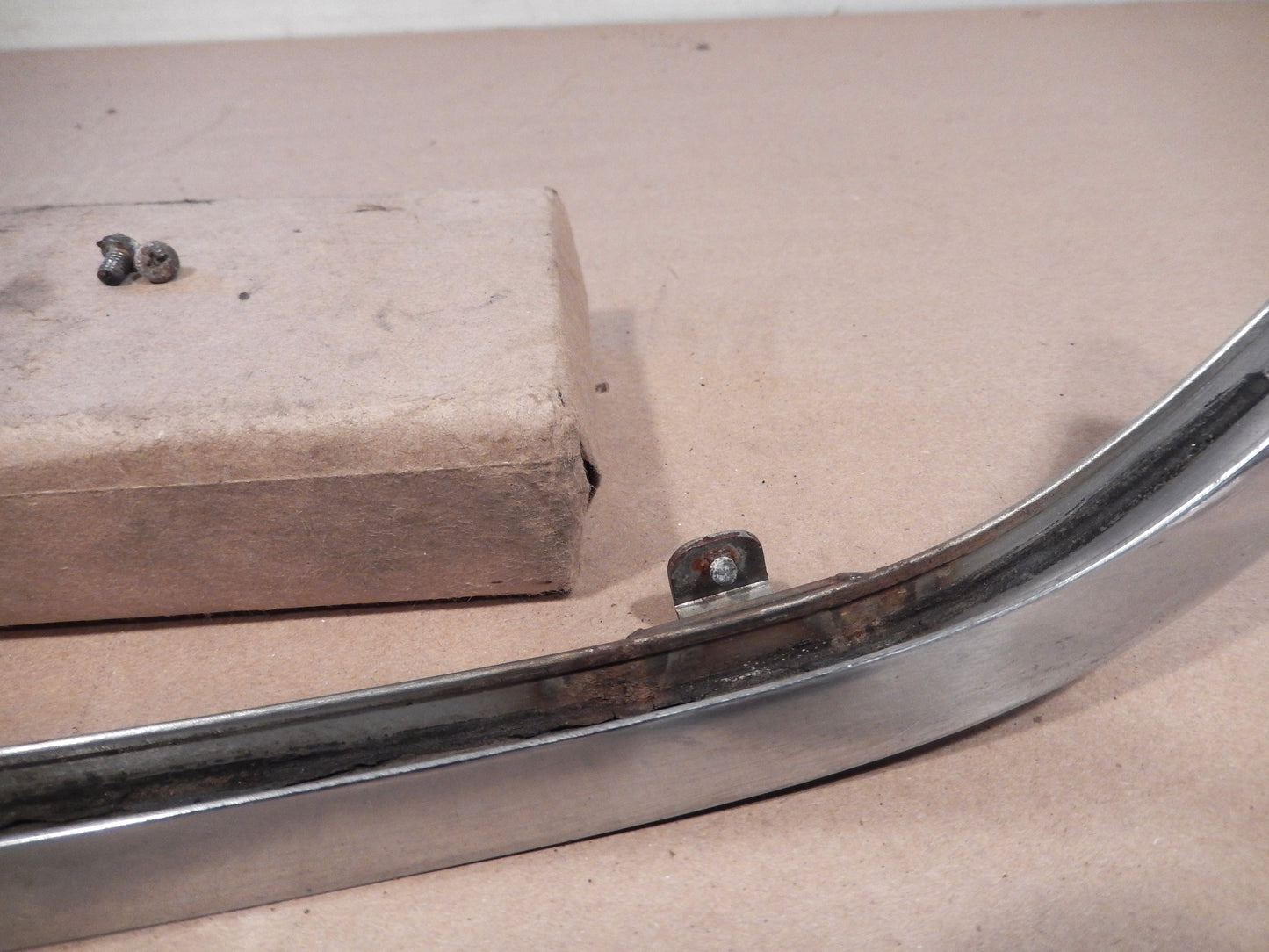 Datsun 240Z Driver's Rear Quarter Glass Window Frame Piece