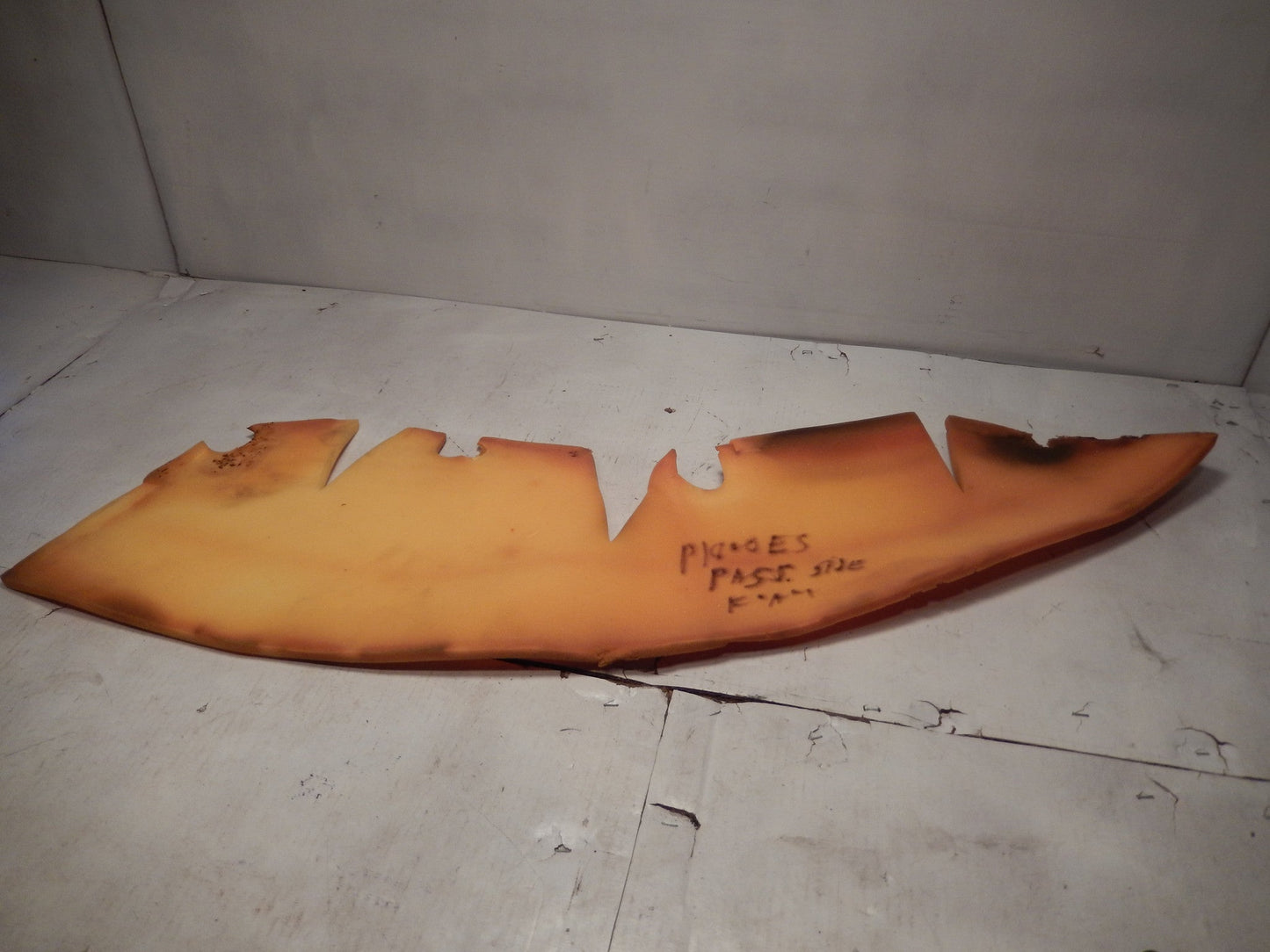 Volvo P1800ES Passengers Side Wheel Well Cover Foam