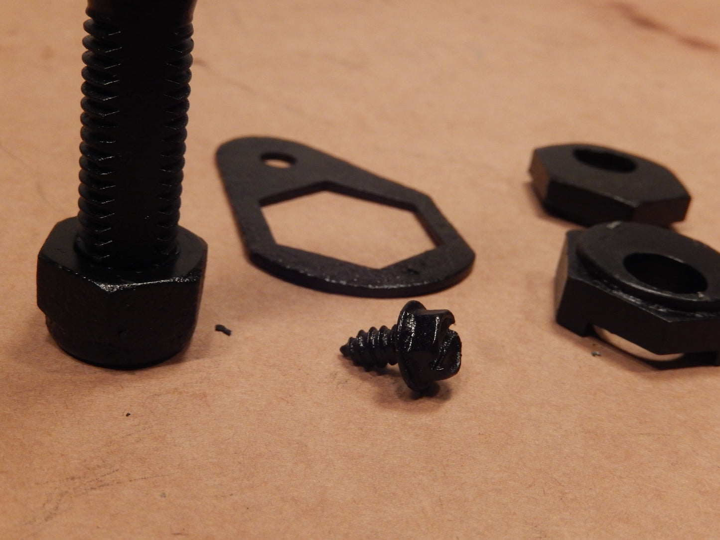 Datsun 240Z OEM Front Lower Control Arm to Frame Bolt System