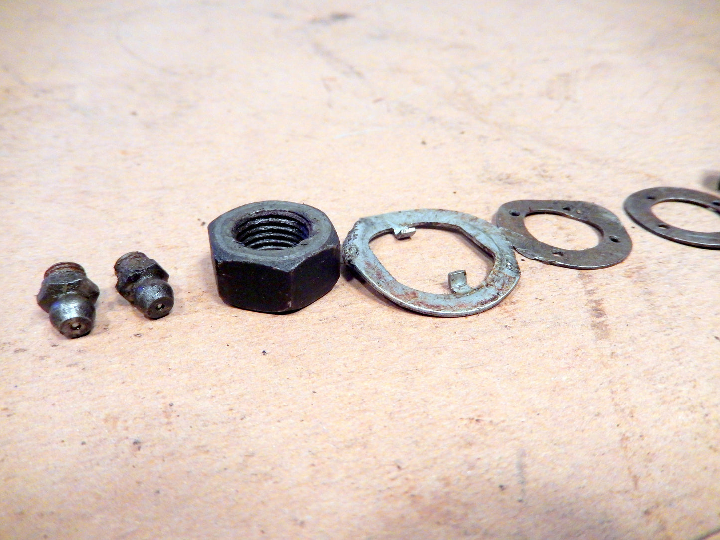 Datsun 280ZX OEM Tie Rod End Fasteners Set