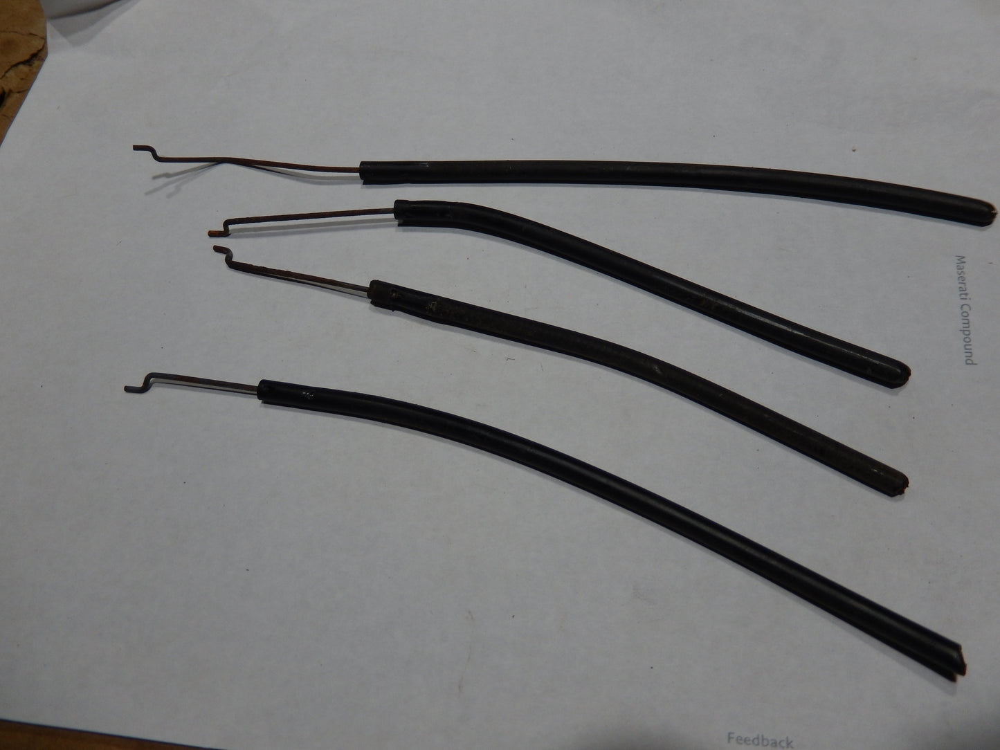 Datsun 240Z Set of four Climate Control Ends, Parts