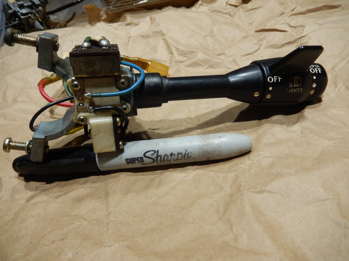 Datsun 240Z Lights and Washer Switch