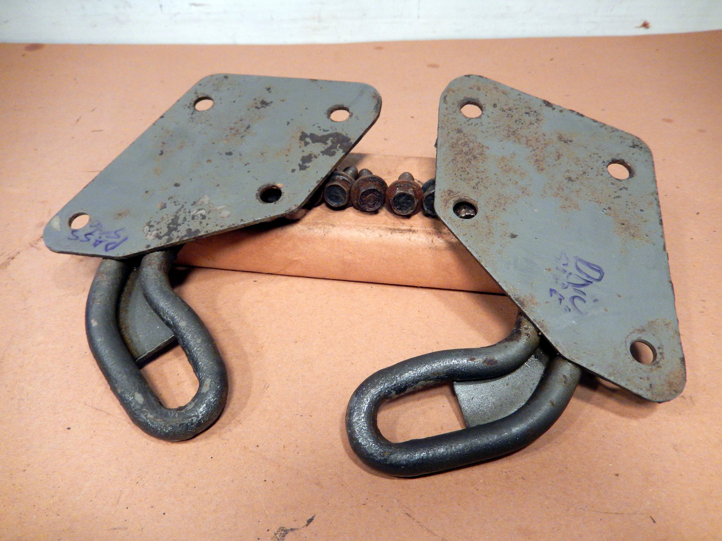 Datsun 280ZX Pair of Front Toe Hooks