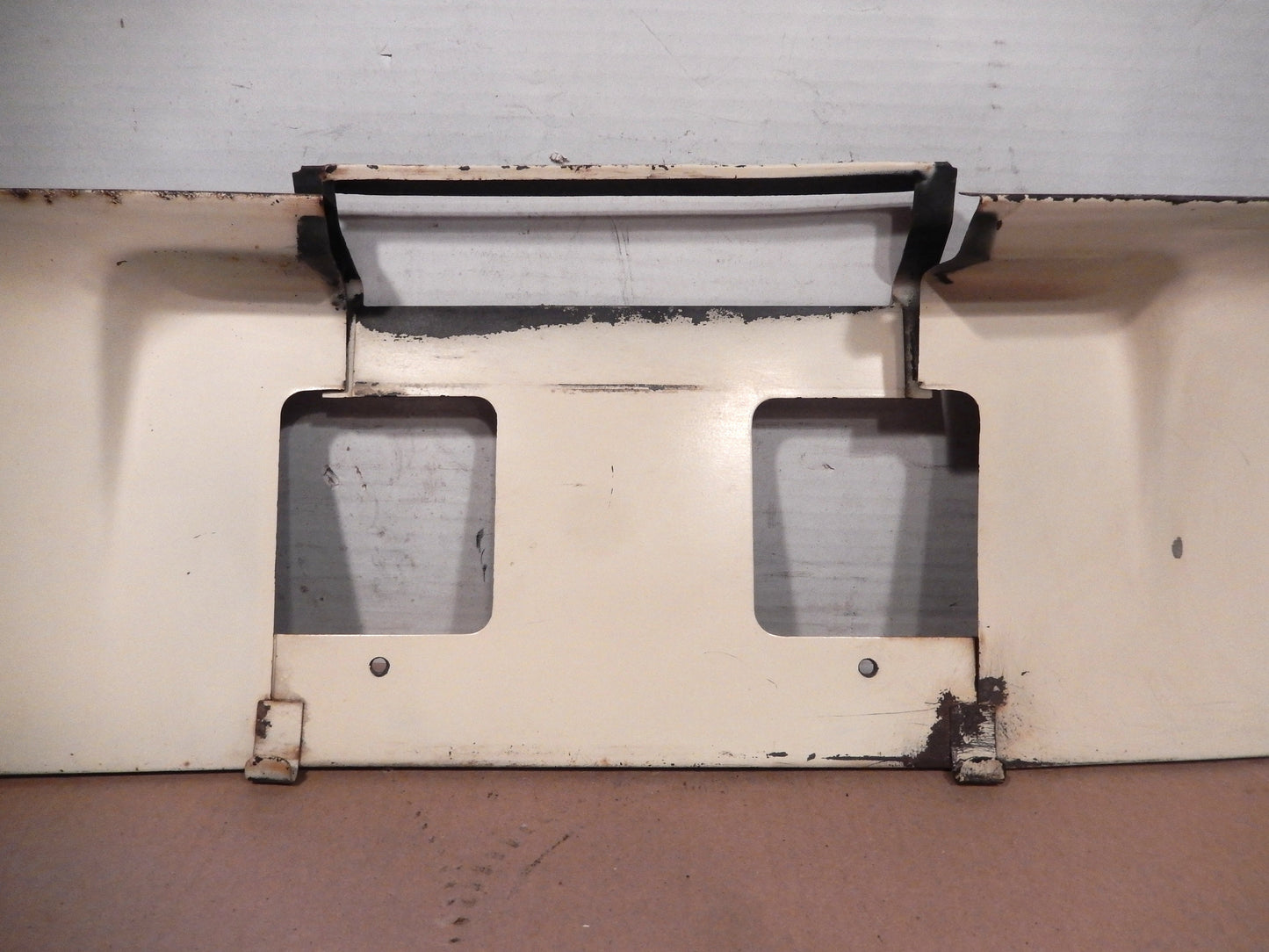 Datsun 240Z Complete Tail Light Surround Panel and Plate Light Panel