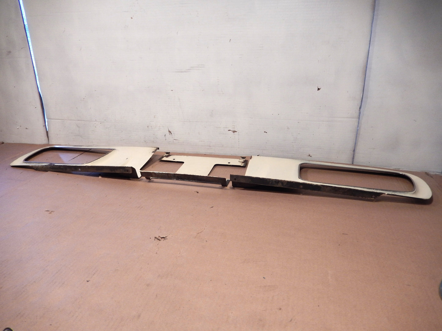 Datsun 240Z Complete Tail Light Surround Panel and Plate Light Panel