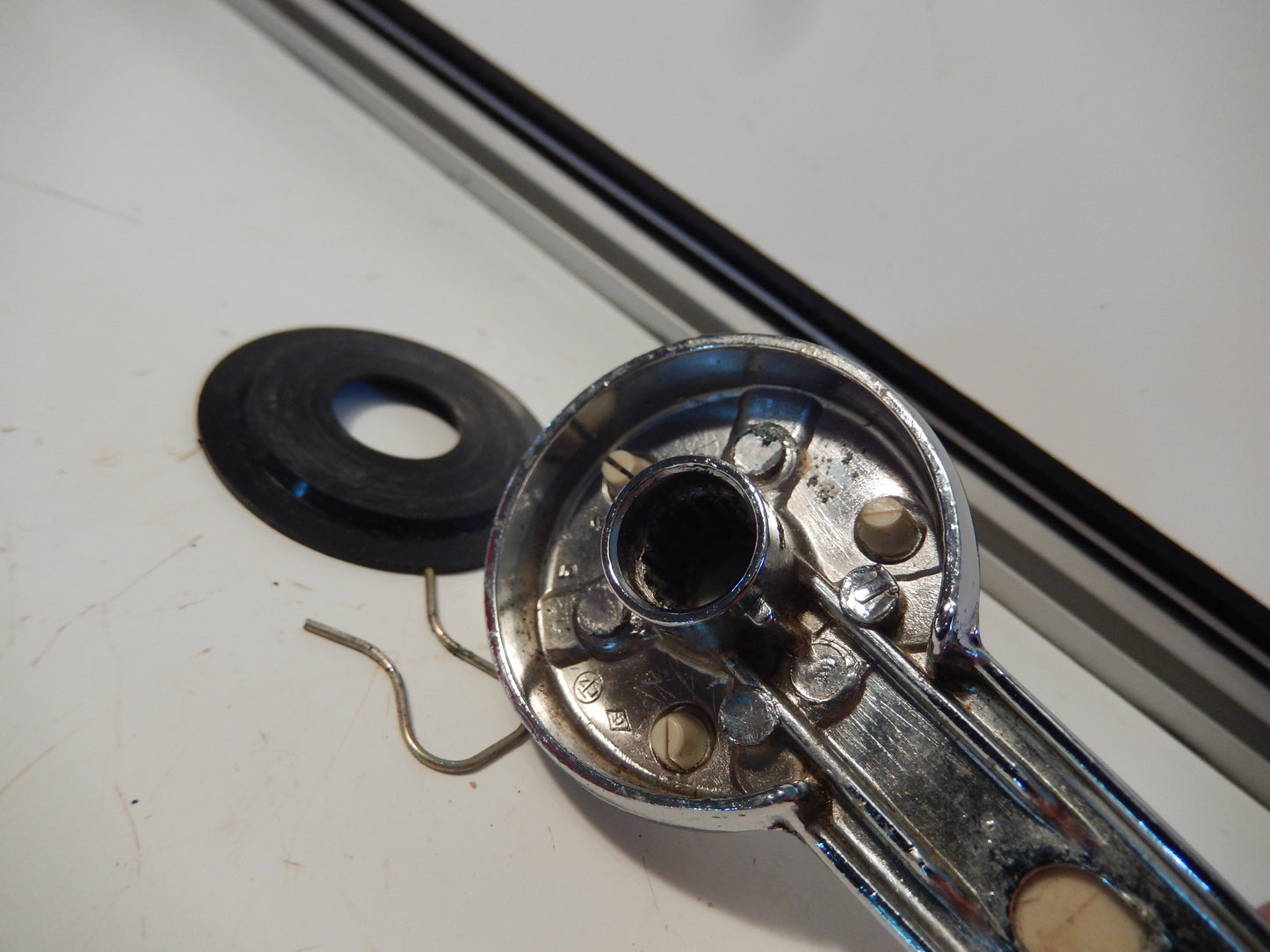 Datsun 240Z 280Z OEM White Window Glass Crank Handle