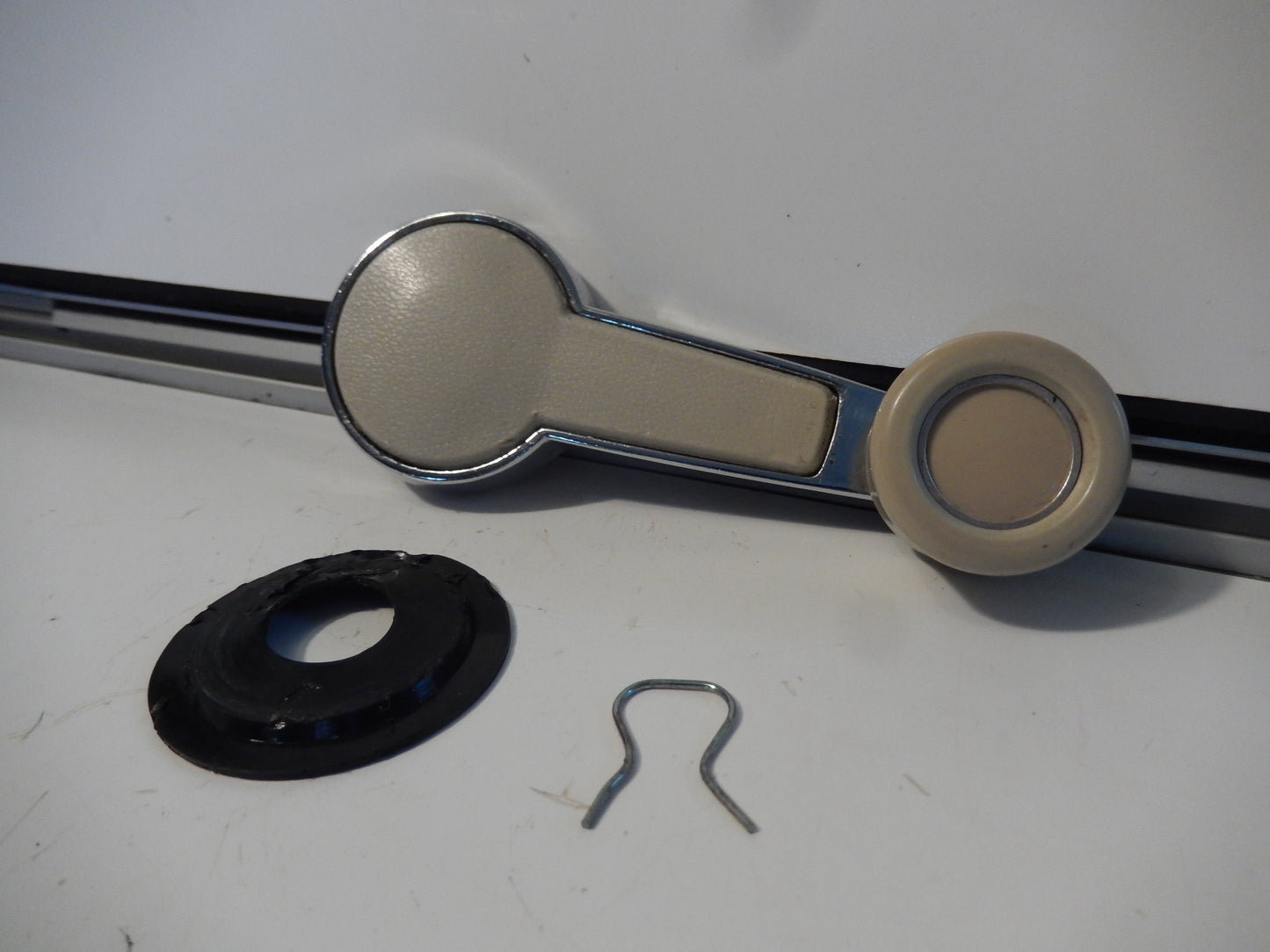 Datsun 240Z 280Z OEM White Window Glass Crank Handle