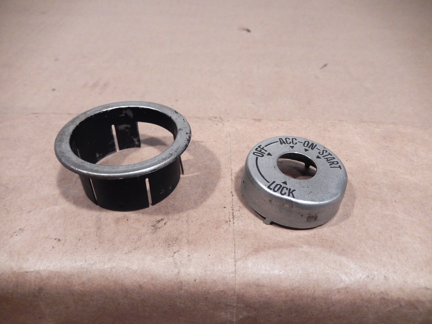 Datsun 280ZX Ignition Lock Face Cap and Surround