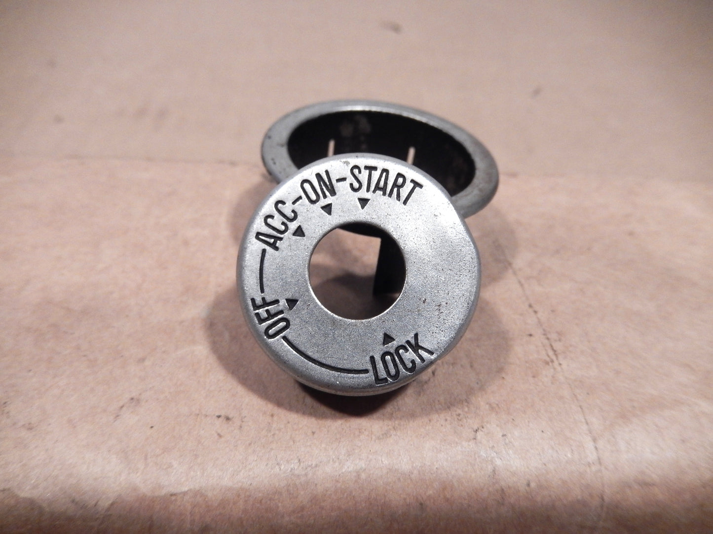 Datsun 280ZX Ignition Lock Face Cap and Surround