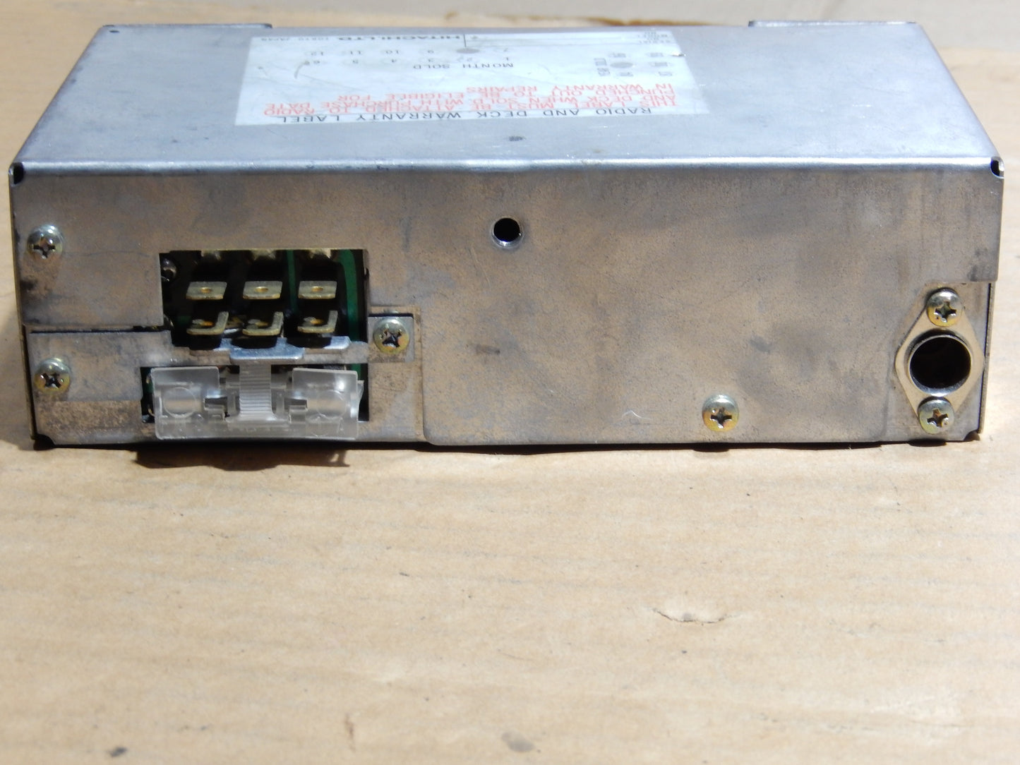 Datsun 240Z Hitachi Radio  A - 561