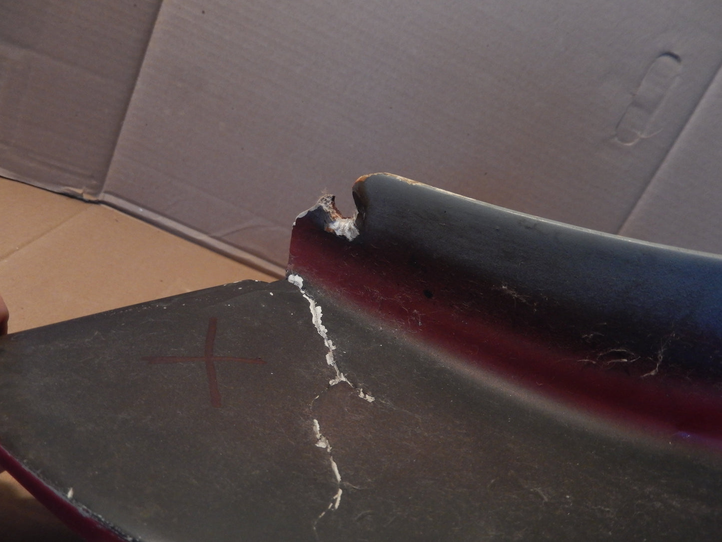 Datsun 280ZX Fiberglass Passenger Side Head Light Cowl