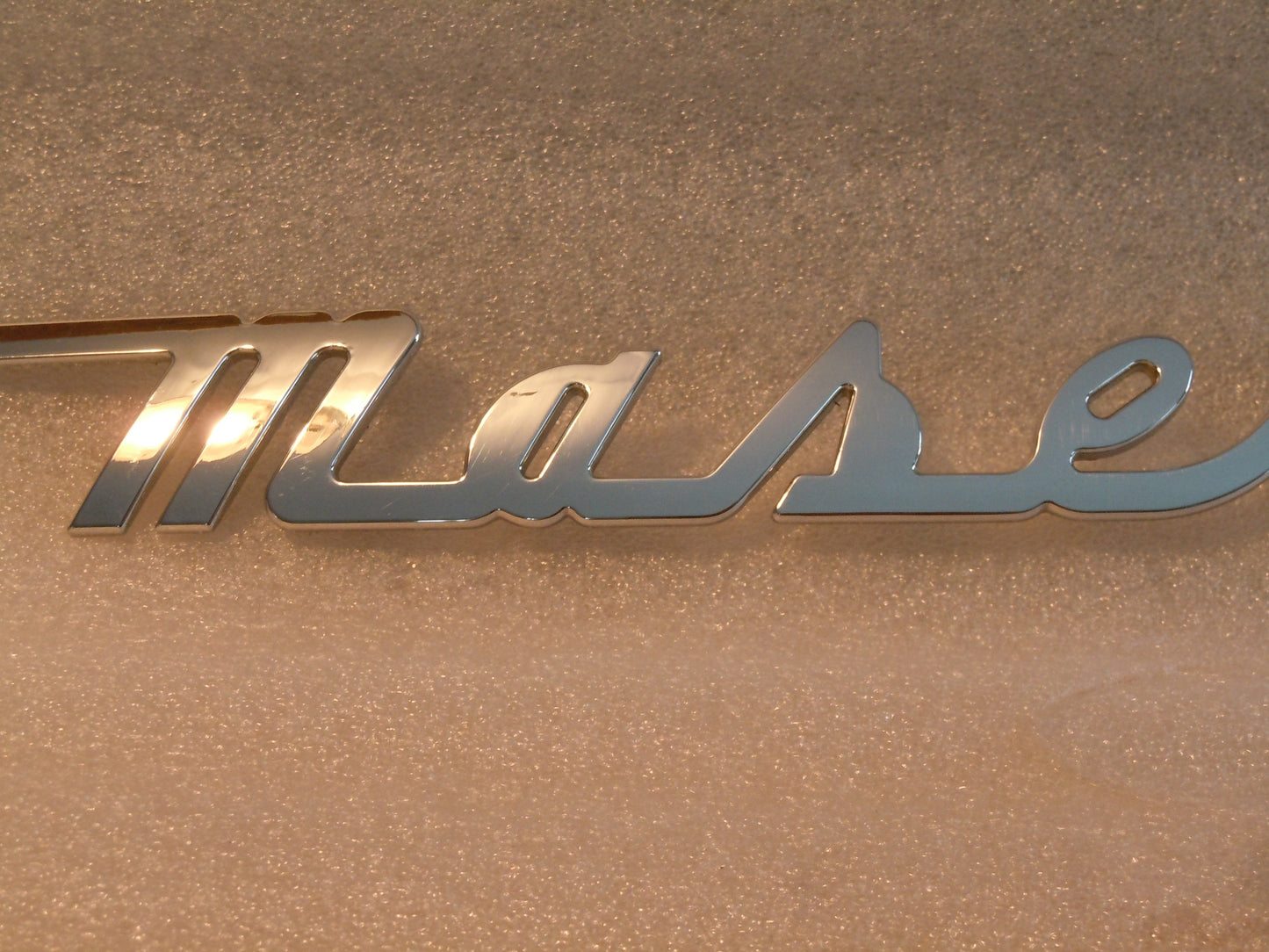 Maserati Quattroporte Rear " Maserati " Trunk Script