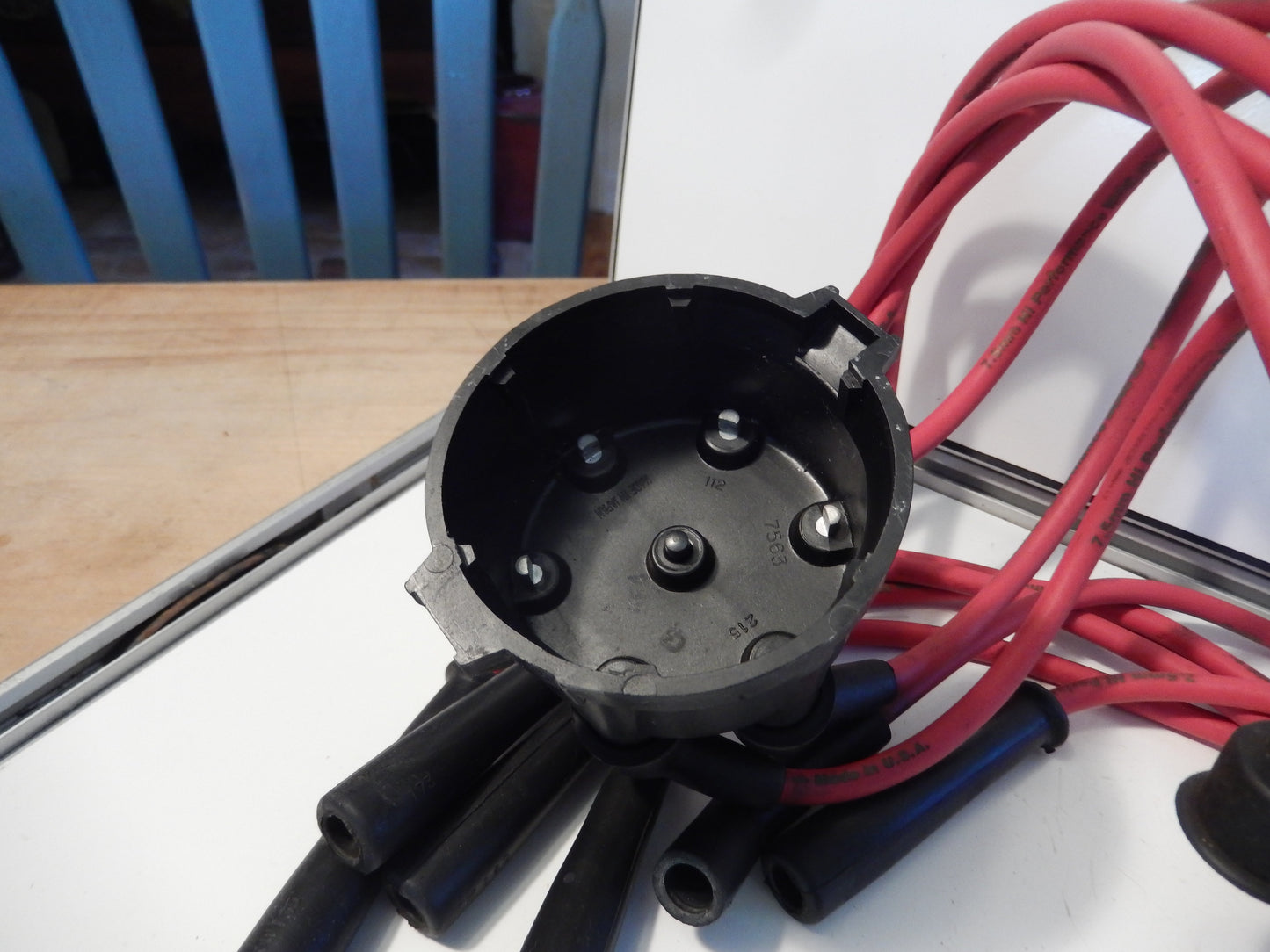Datsun 280Z Distributor Cap, Rotor and Wire Set