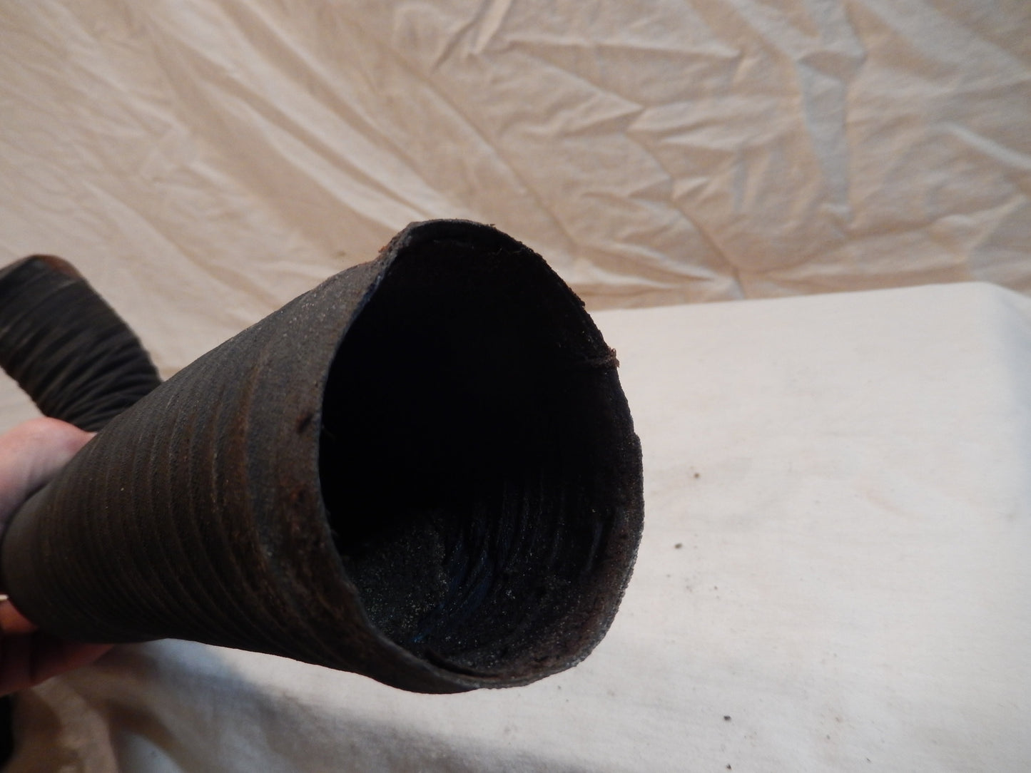 Datsun 260Z-280Z Passenger Side Upper Dashboard Air Hose and Conveyor