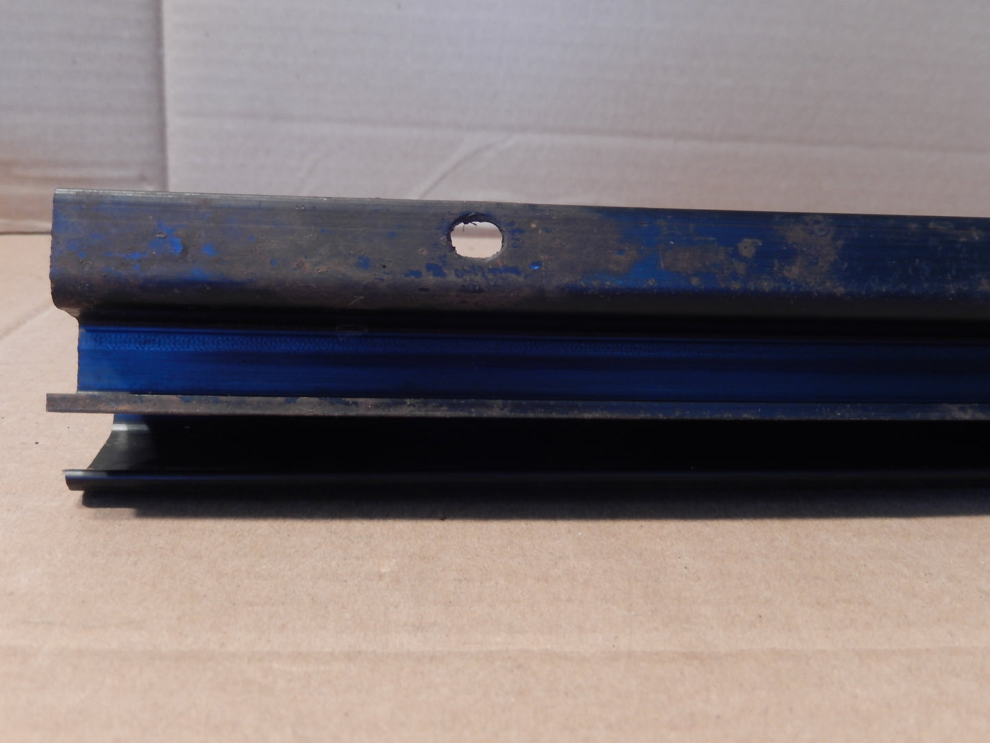 1980 Datsun 280Z Interior Rear Passenger Side Spare Tire Panel Cover Anchor Strip