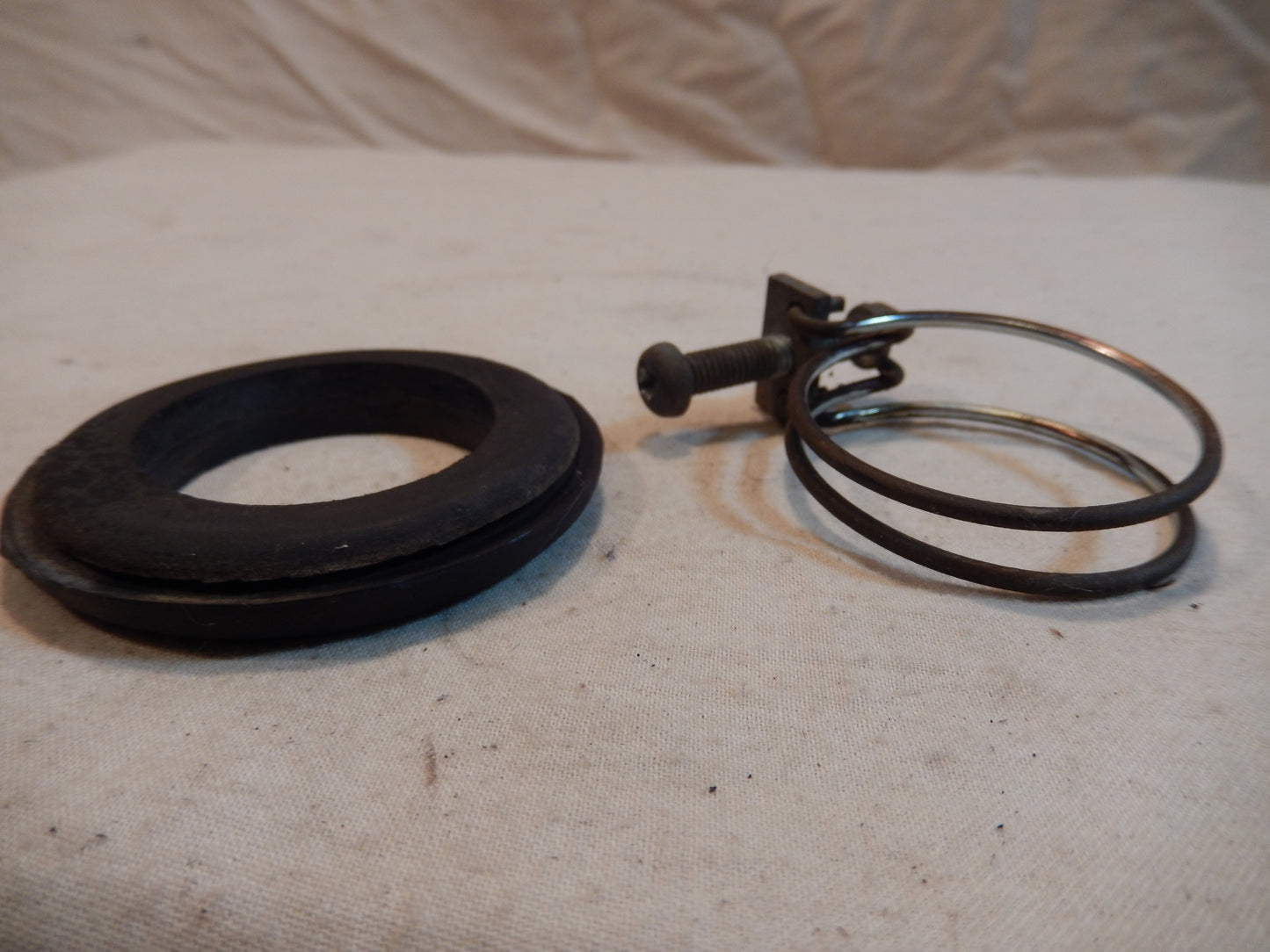 Datsun 240Z Hood Deck Drain Hose Seal and Clamp