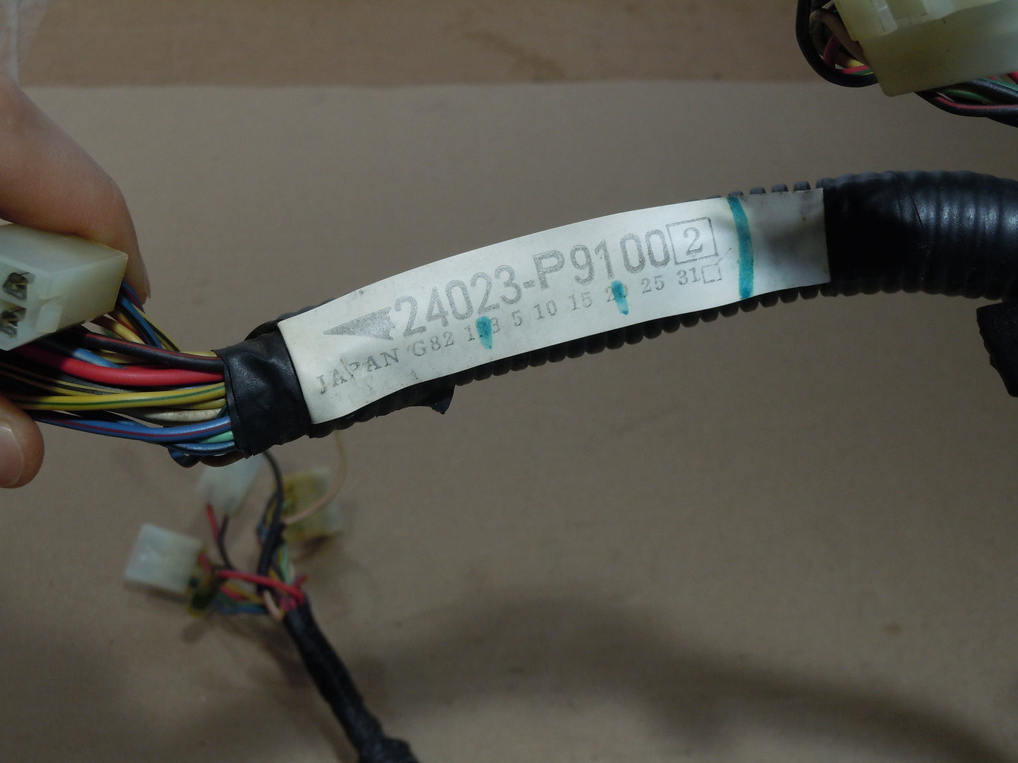 1982 Turbo Charged Datsun 280ZX Complete Radio Wiring Harness