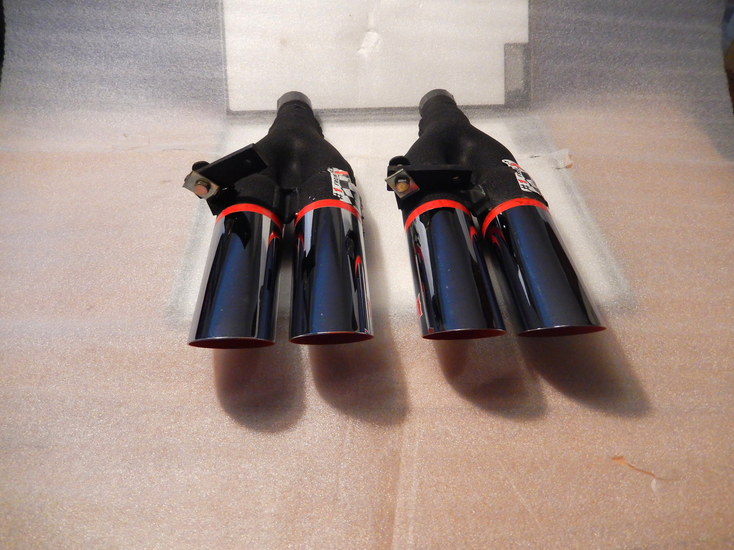 ANSA NOS Pair of Twin Slant Cut Exhaust Tips T234