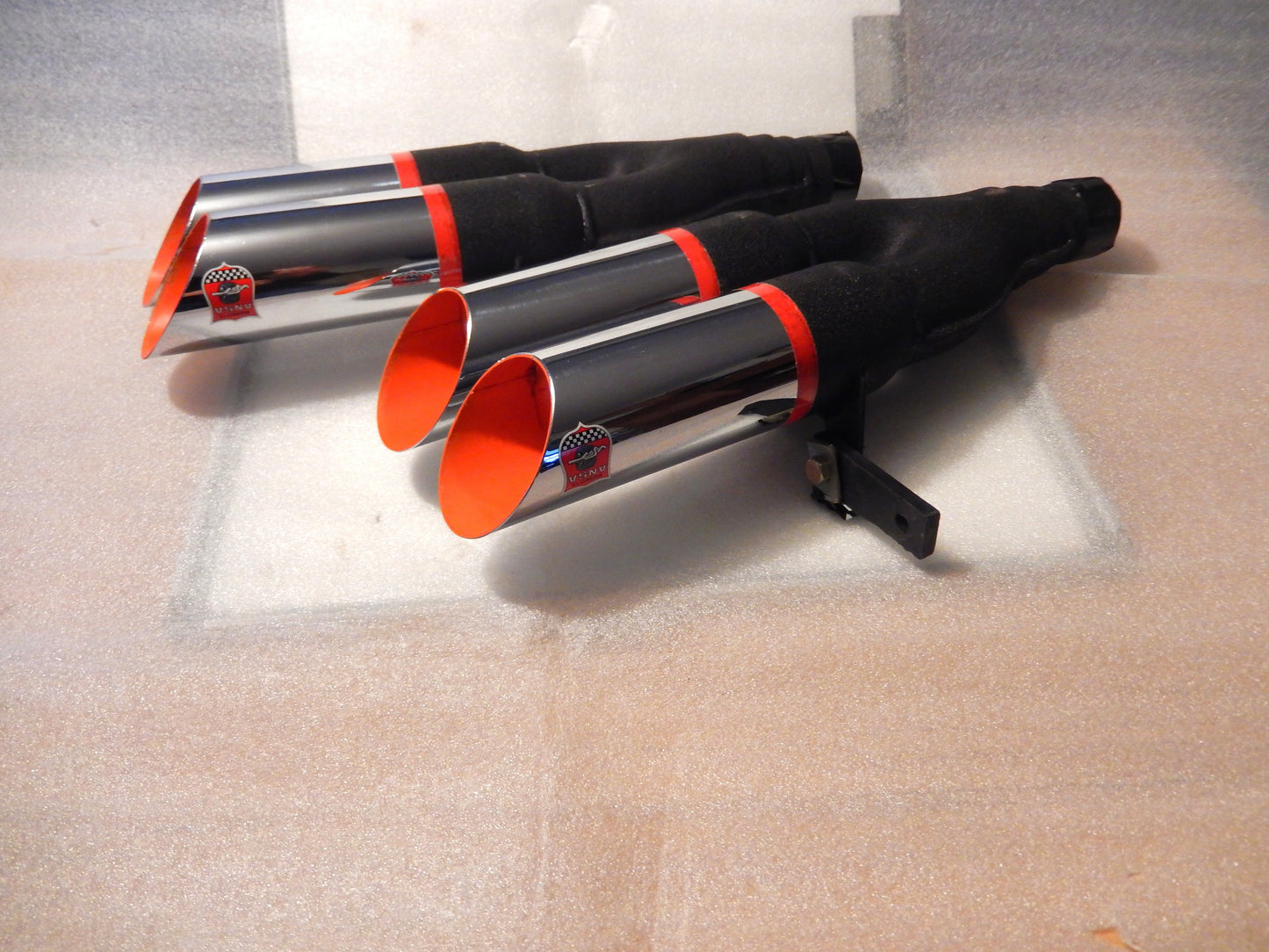 ANSA NOS Pair of Twin Slant Cut Exhaust Tips T234