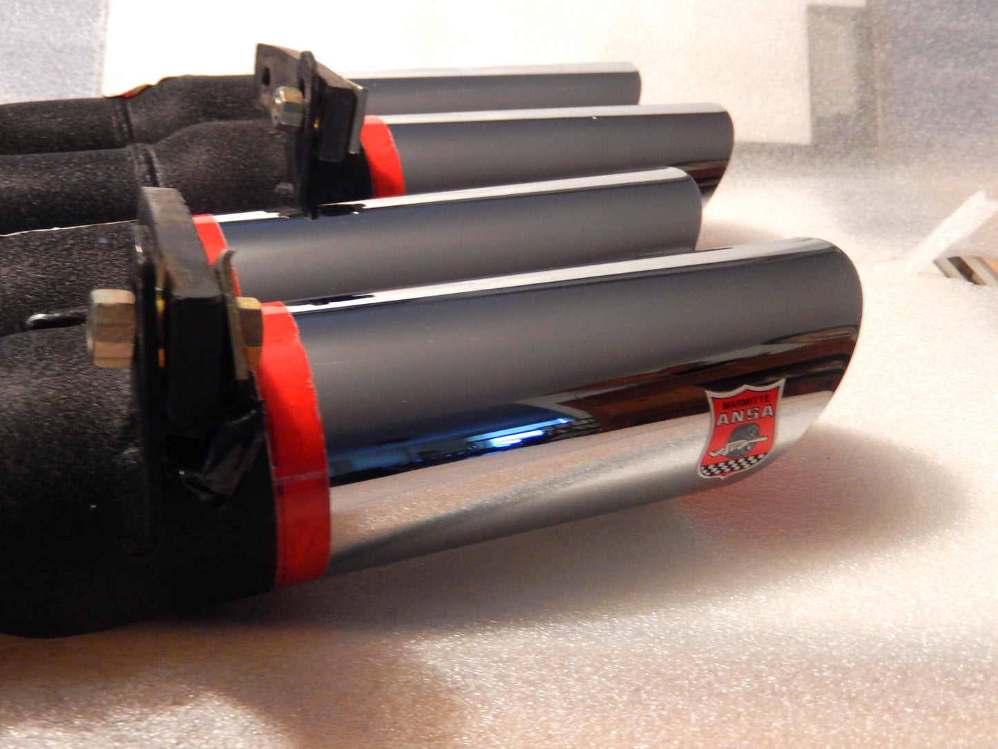 ANSA NOS Pair of Twin Slant Cut Exhaust Tips T234