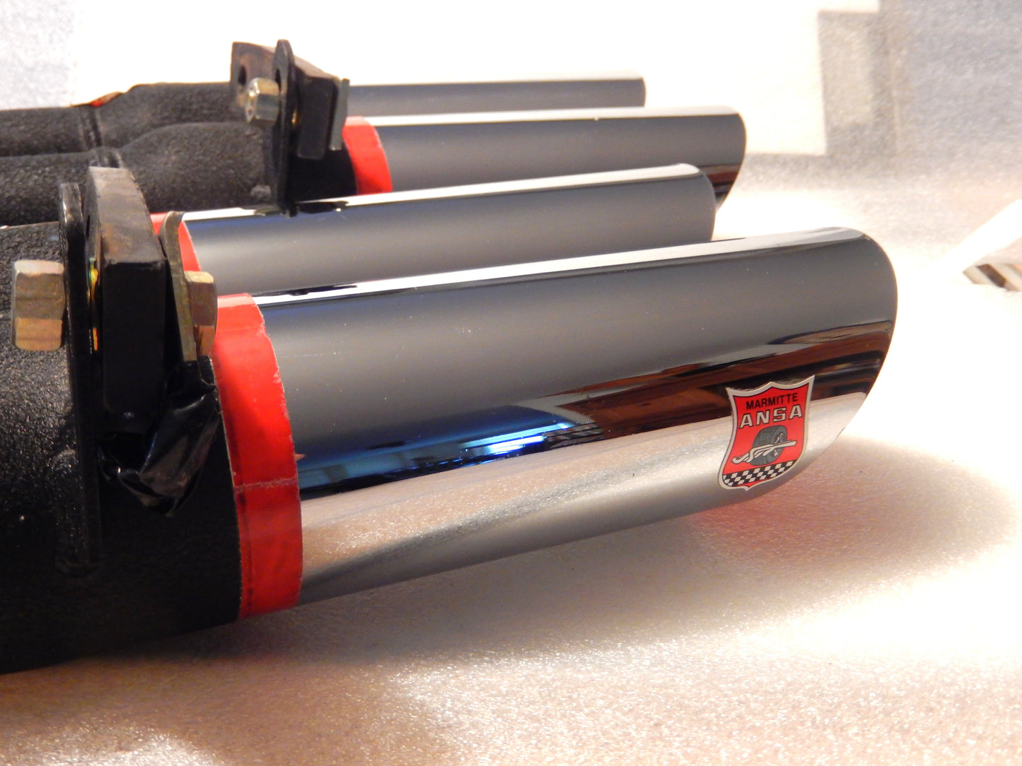 ANSA NOS Pair of Twin Slant Cut Exhaust Tips T234