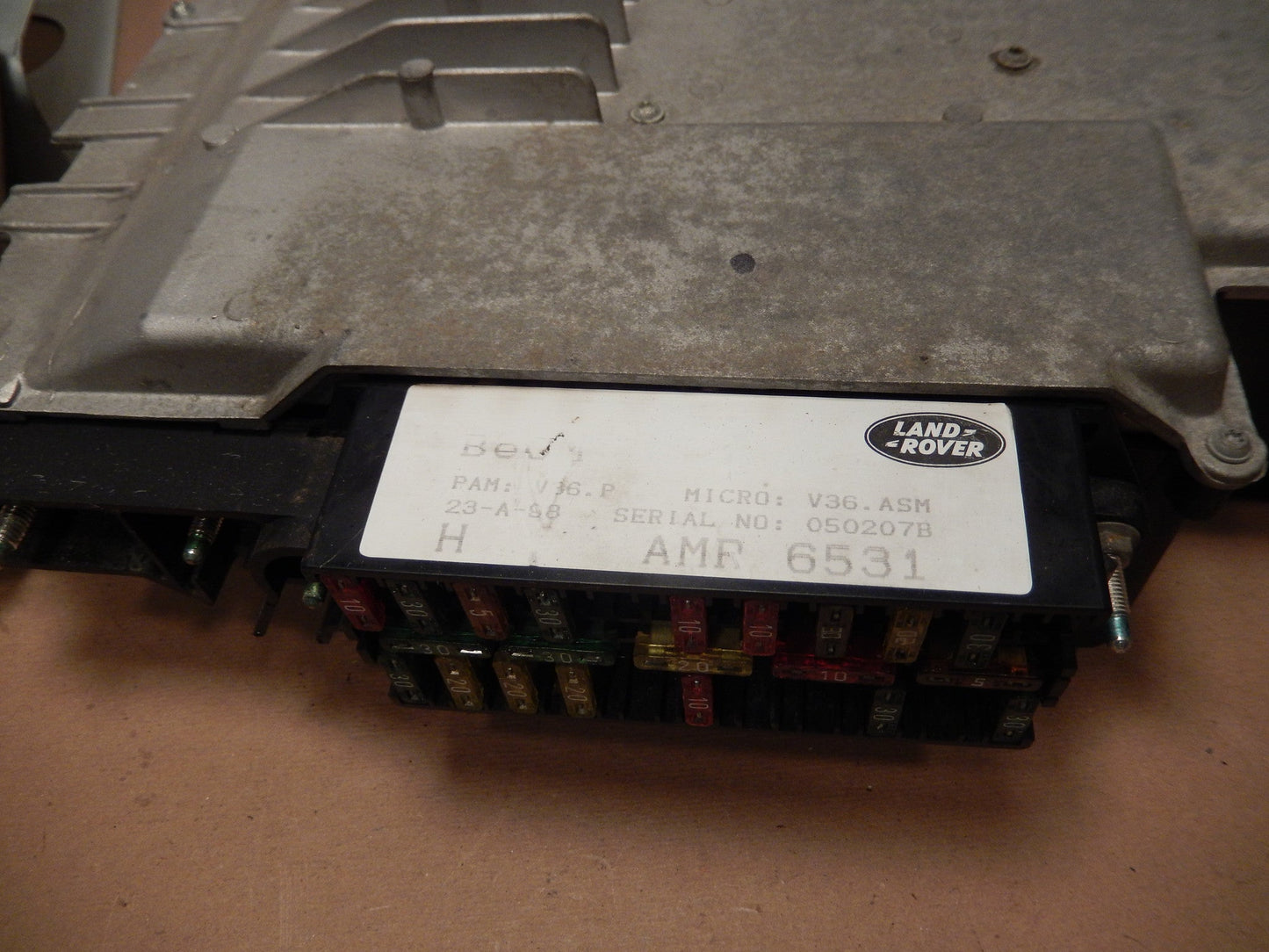 Range Rover P-38 4.6 Engine Linked BECM and ECU