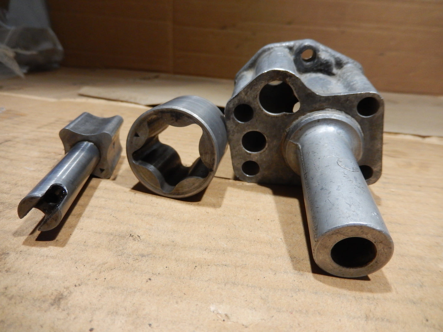 Datsun 240Z Hitachi Oil Pump Body, Block and Shaft