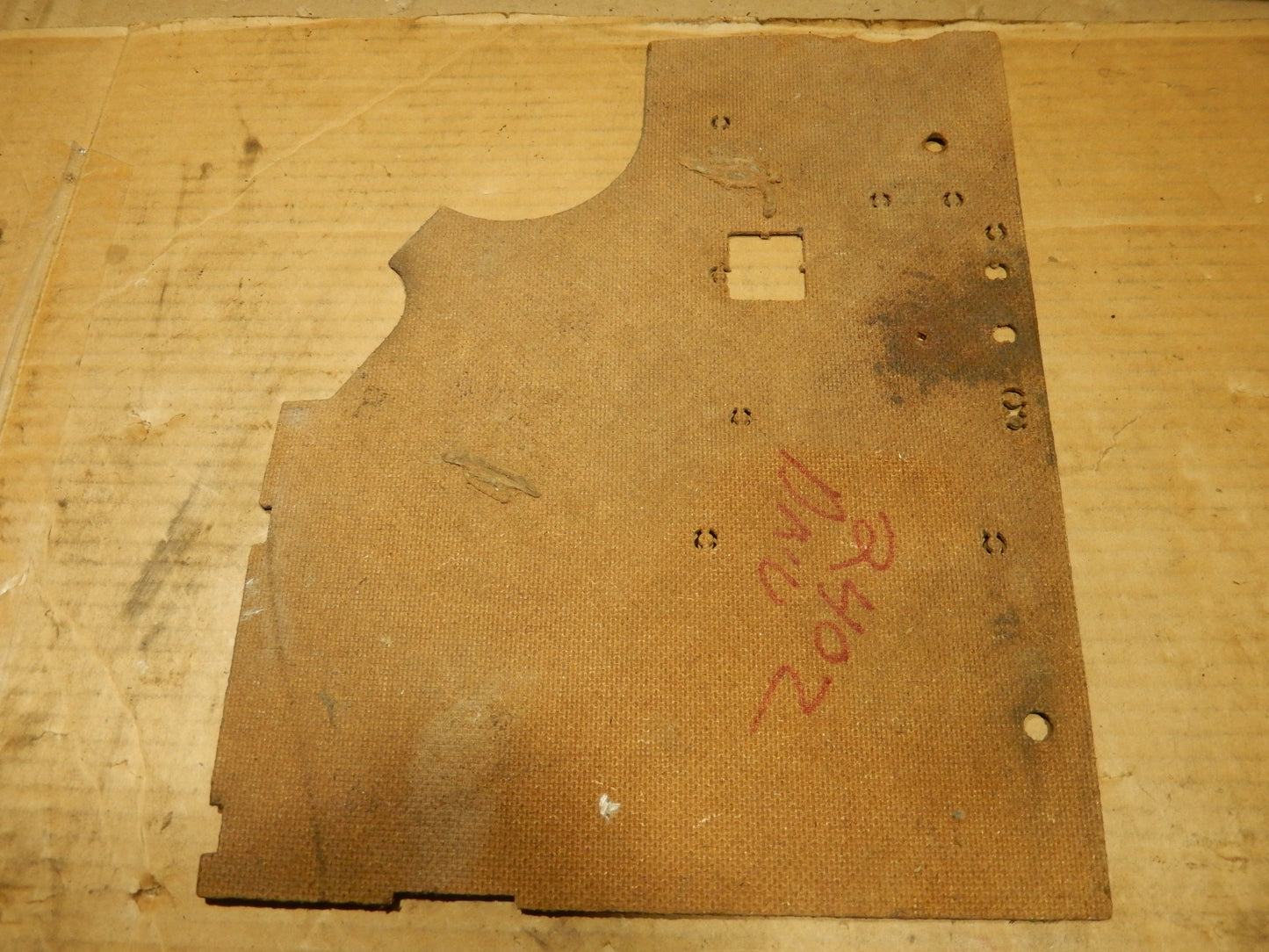 Datsun 240Z Driver's Kick Panel