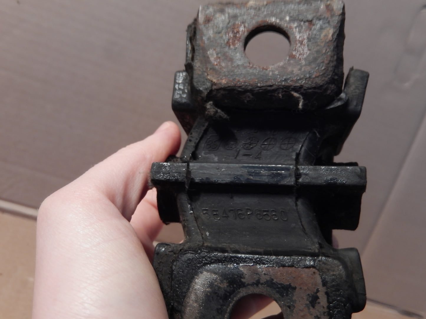 Datsun 280ZX Rear Differential Mount Block Assembly
