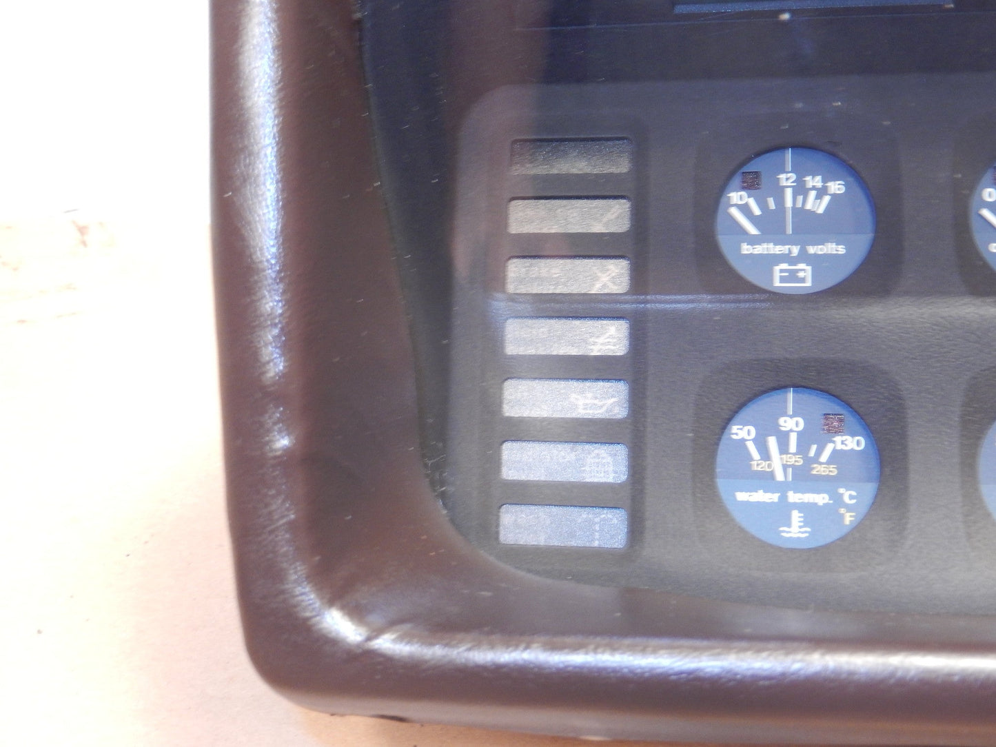Maserati Quattroporte Three Instrument Cluster and Shroud