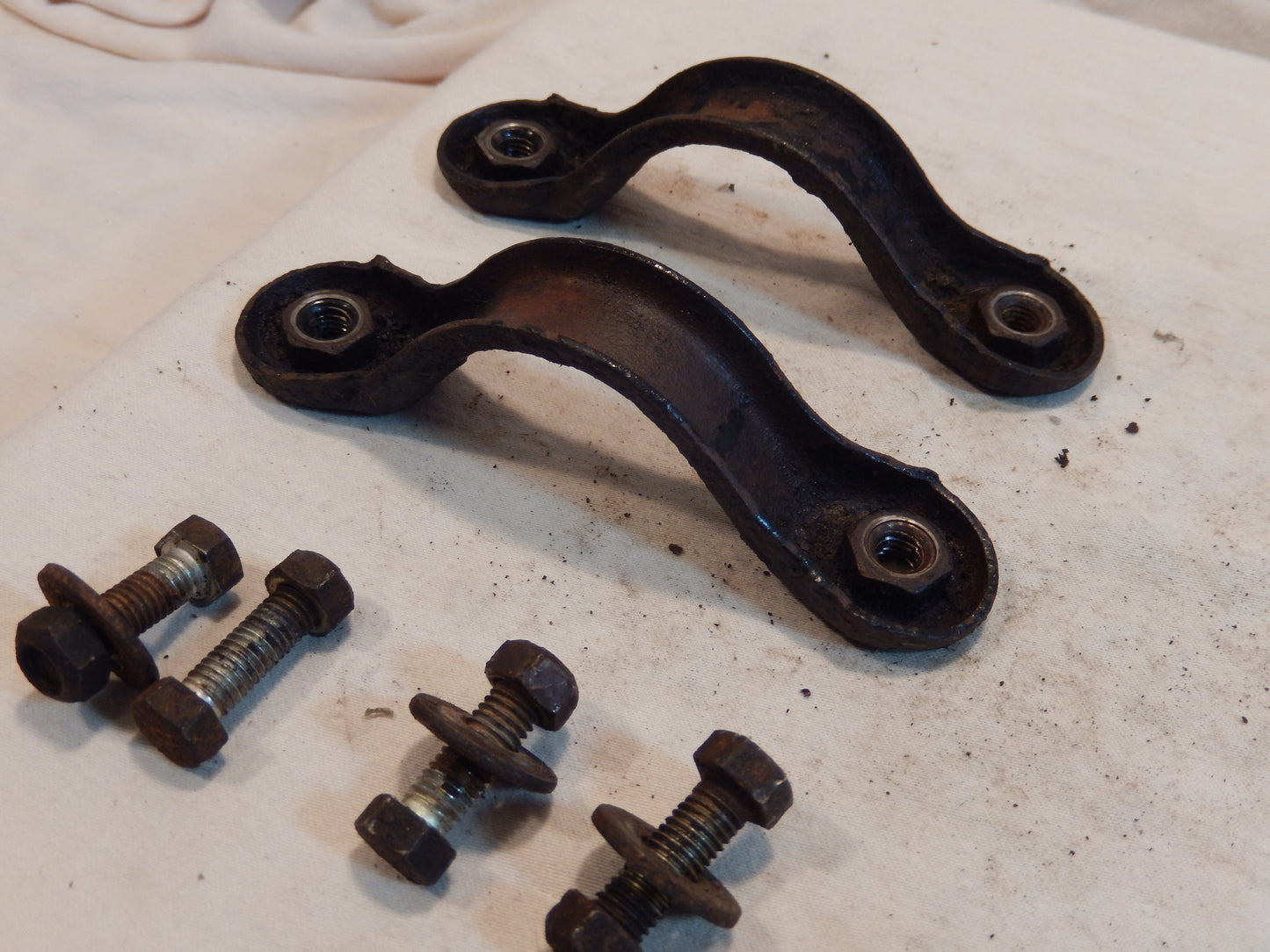 Datsun 240Z Steering Rack Clamps