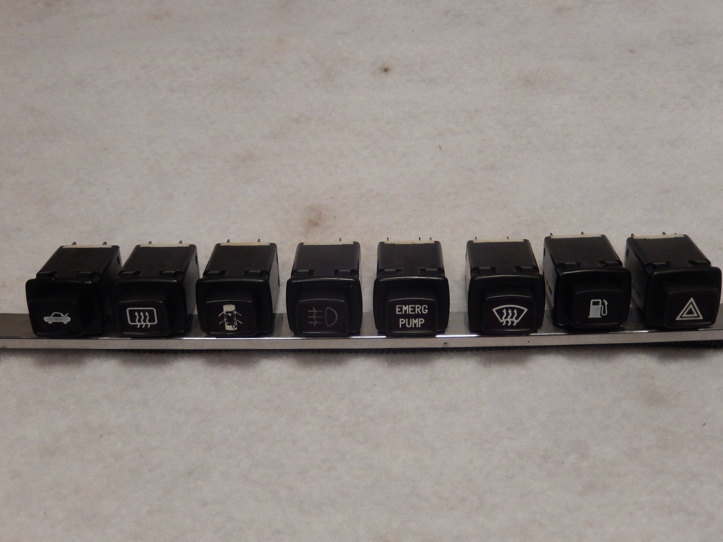 Maserati Quattroporte Three OEM Dashboard Switch Group