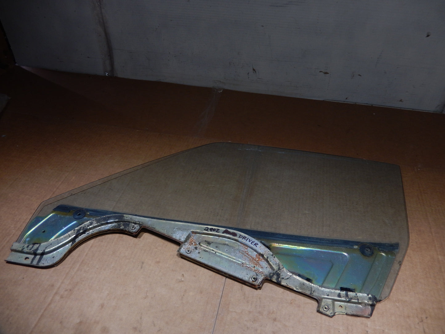 Datsun 280Z Driver Door Glass + Frame
