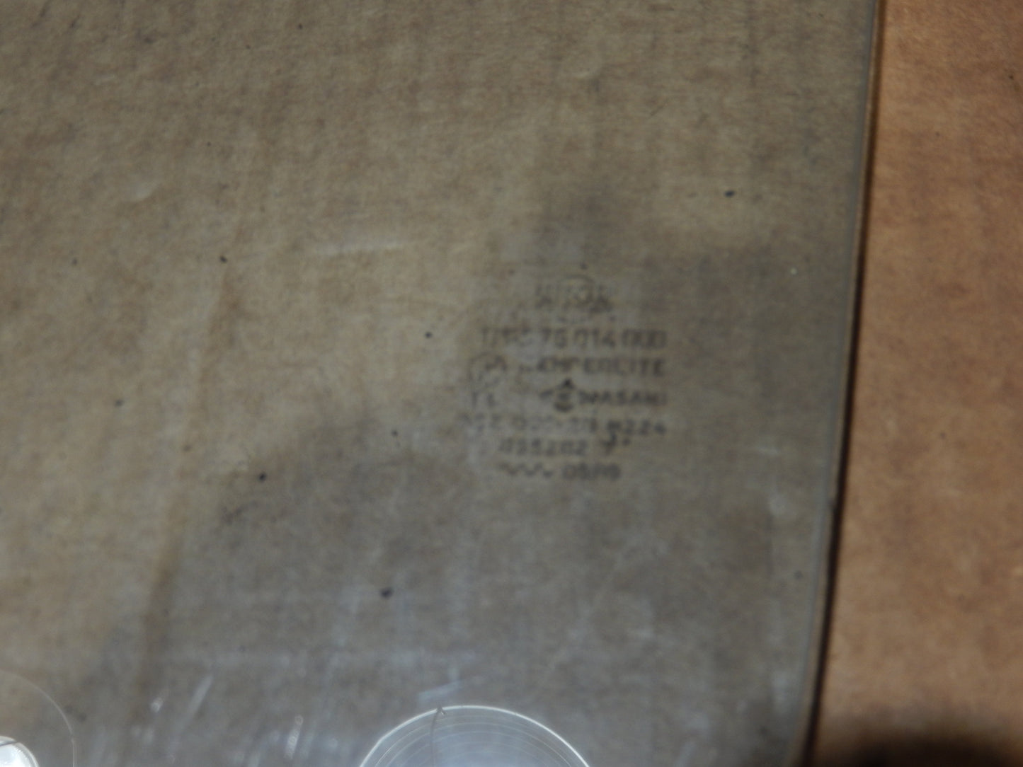 Datsun 280Z Driver Door Glass + Frame