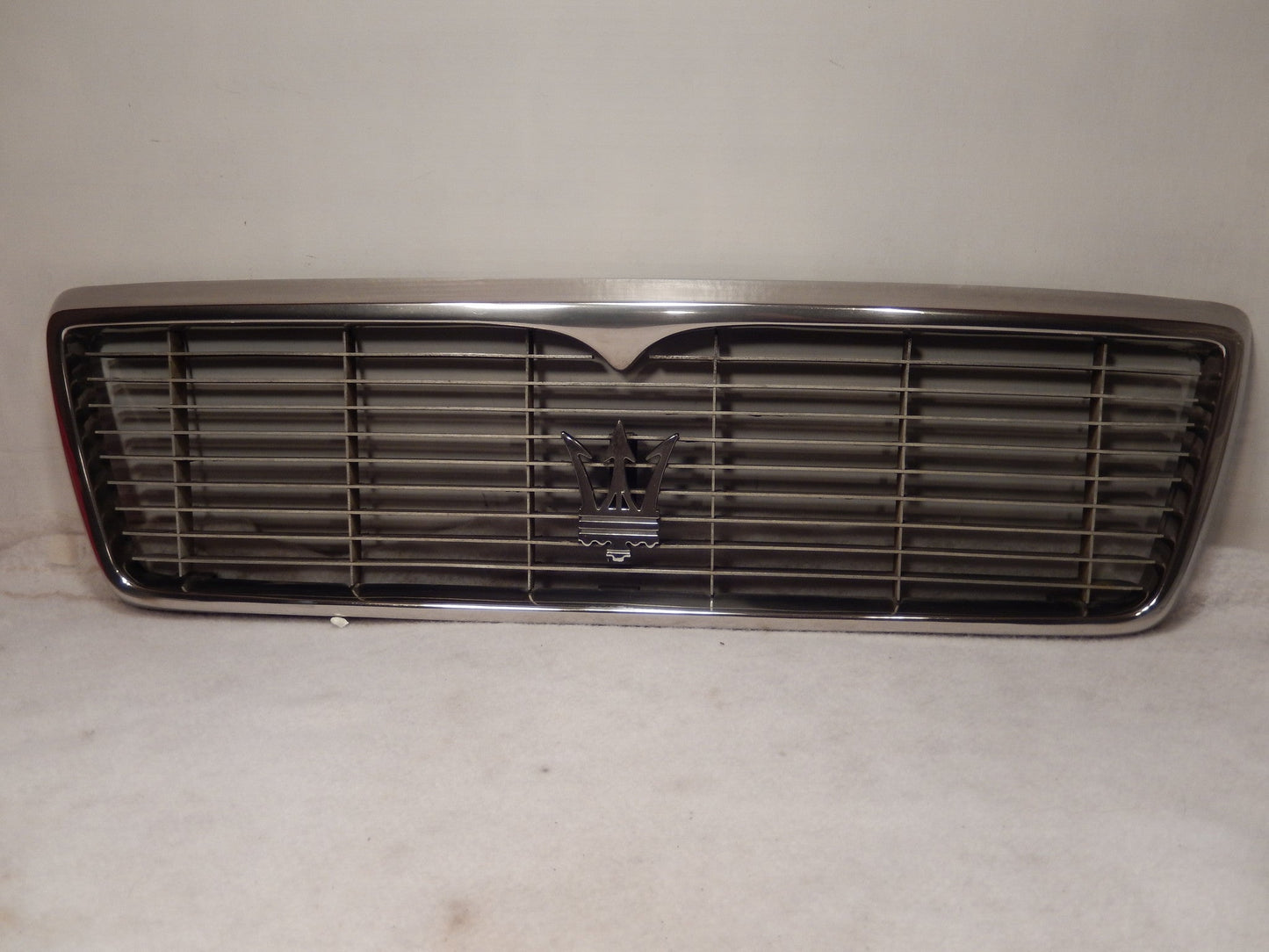 Maserati Quattroporte Three OEM The Finest Front Grill and Trident