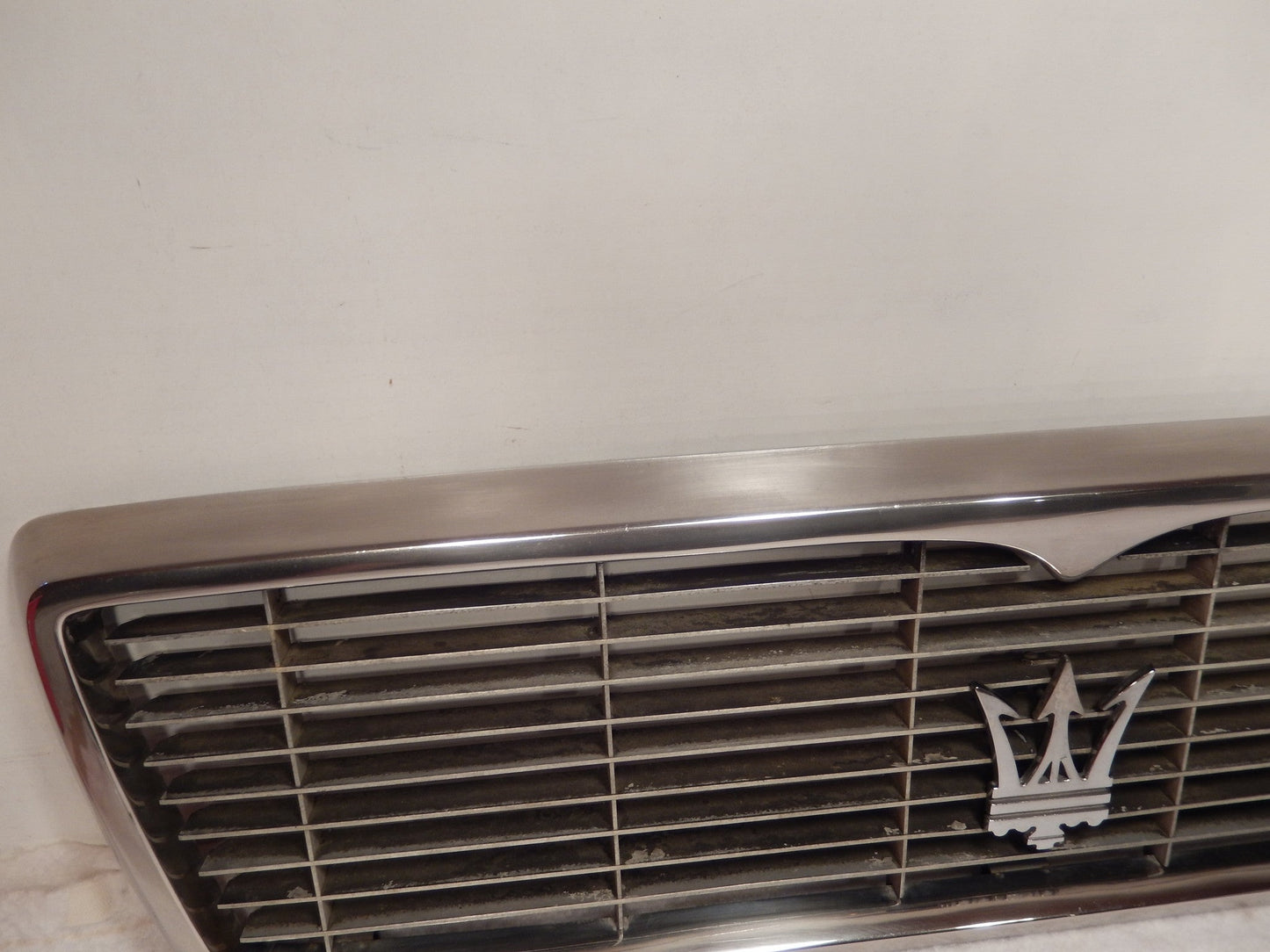 Maserati Quattroporte Three OEM The Finest Front Grill and Trident