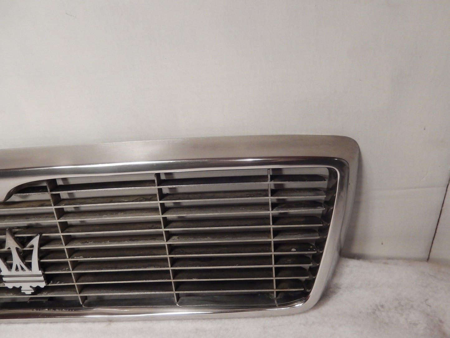 Maserati Quattroporte Three OEM The Finest Front Grill and Trident