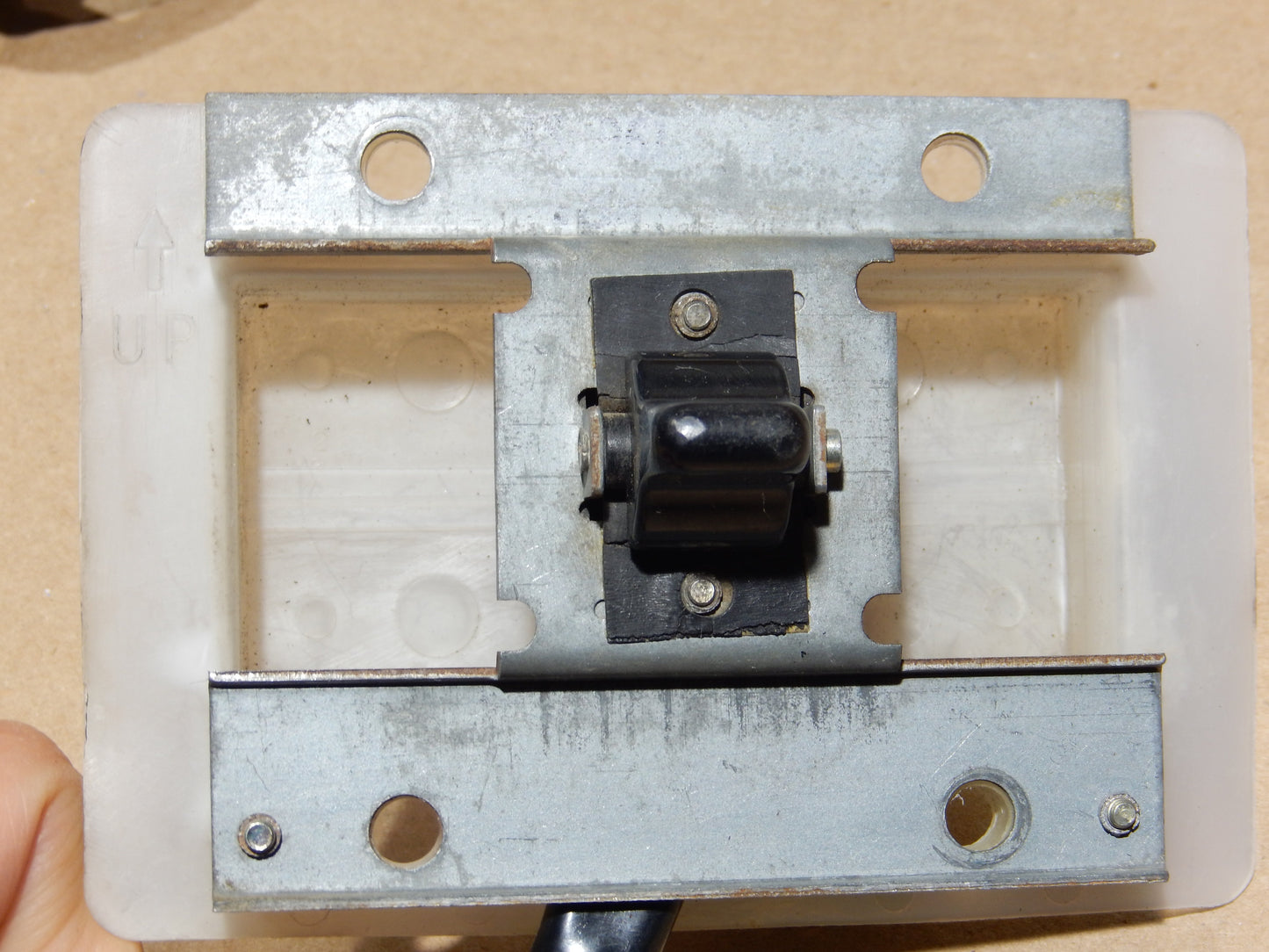 Datsun 280ZX Passenger Door Panel Window Switch and Wire Harness