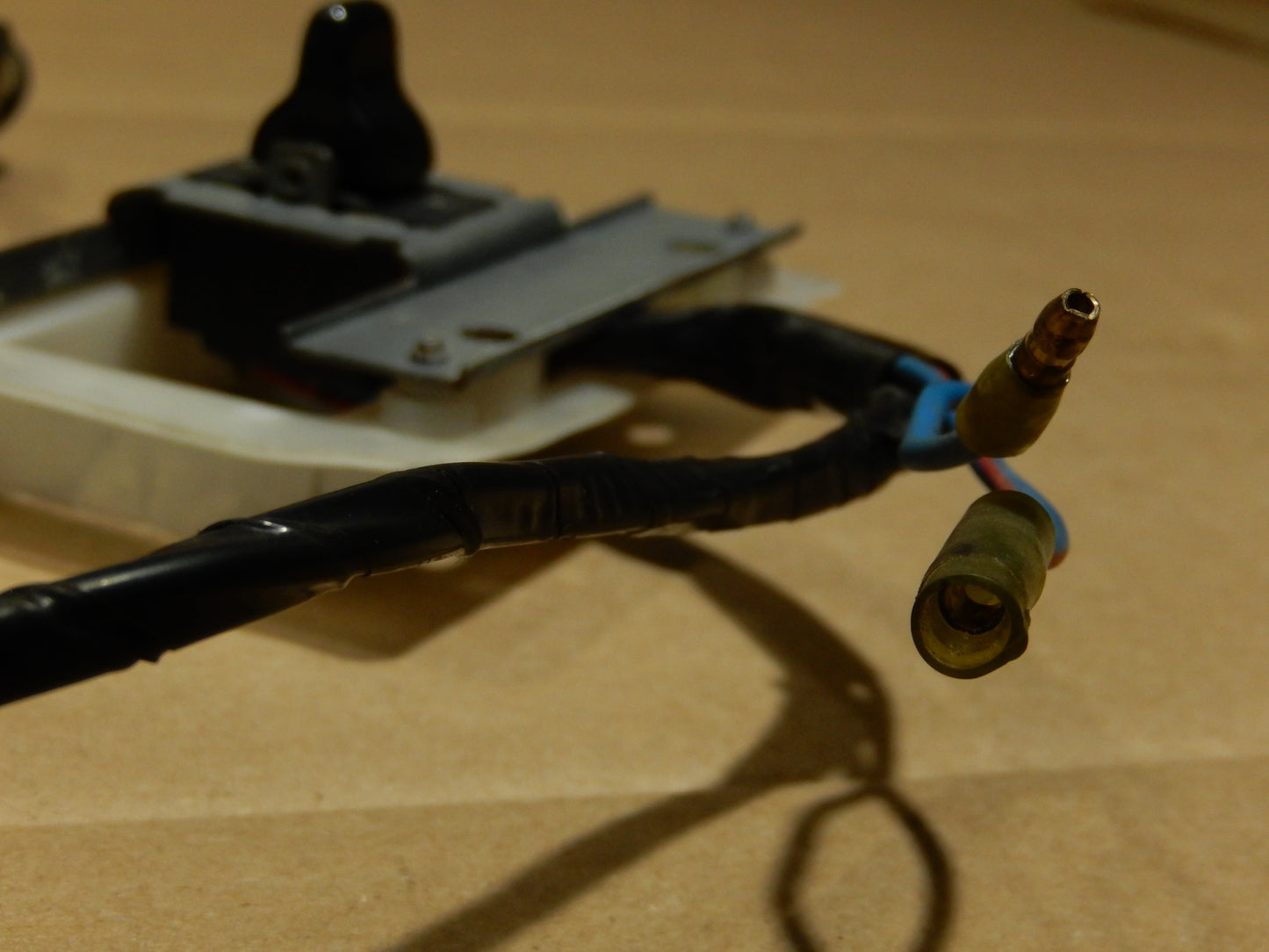 Datsun 280ZX Passenger Door Panel Window Switch and Wire Harness