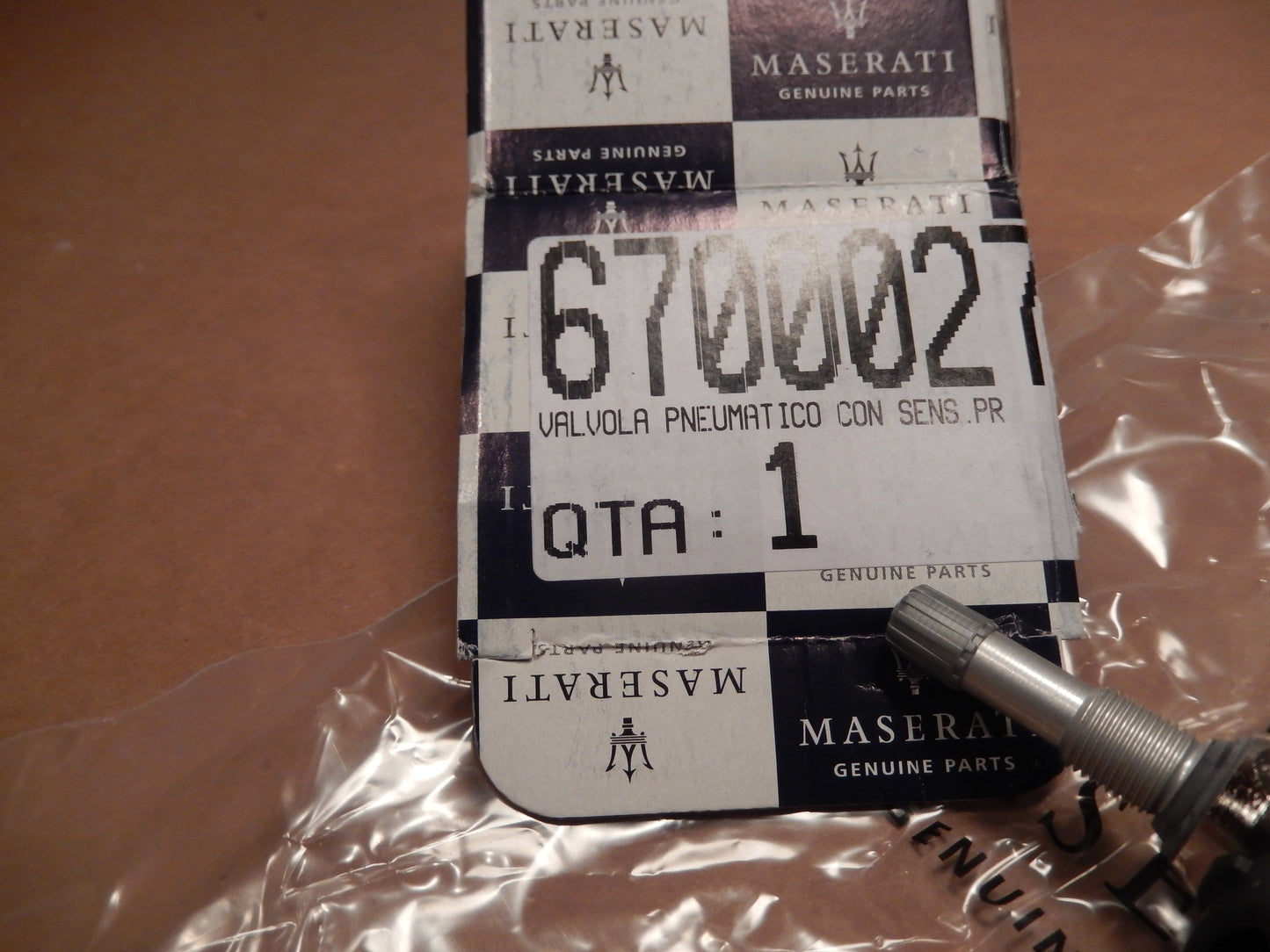 Maserati Quattroporte Ghibli 2014 - 16 NEW Tire Pressure Sensor # 670002790