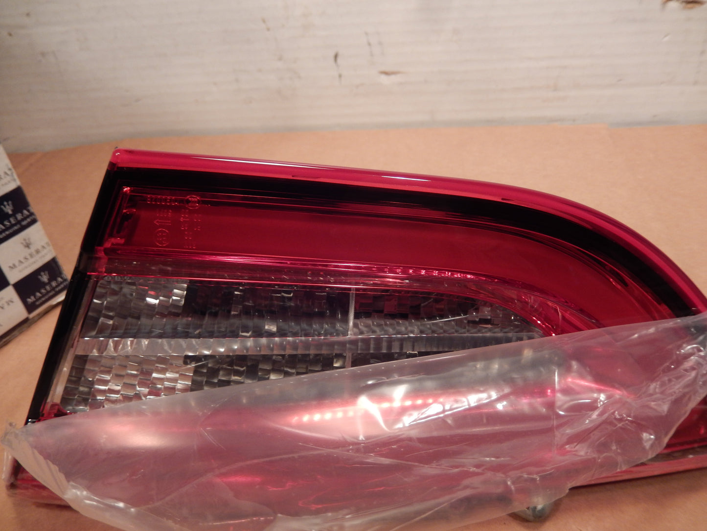 Maserati Quattroporte NEW Rear Right Hand, Passenger Tail Light # 6700016300