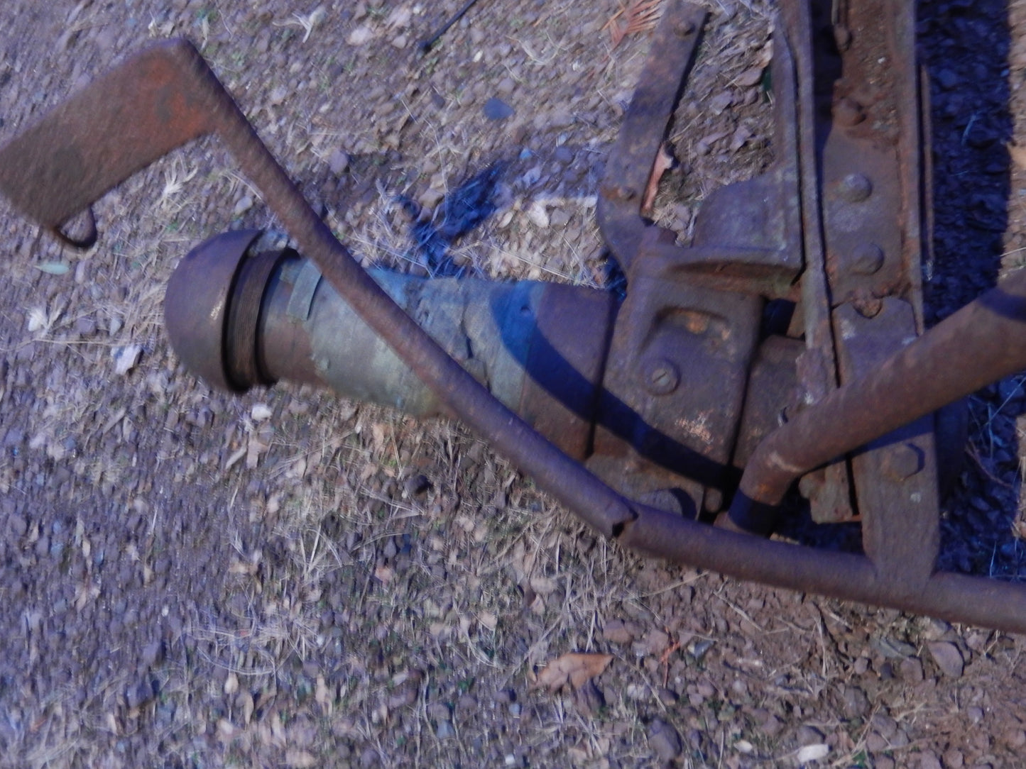 Owens Magnetic Car Frame and Attached Parts