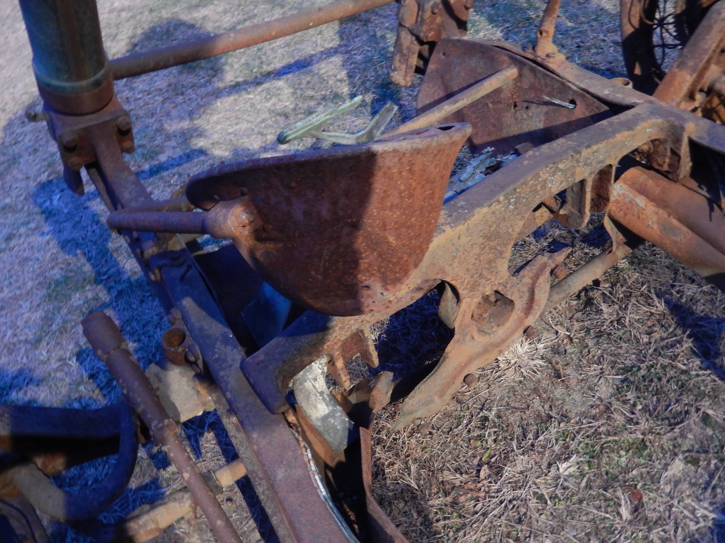 Owens Magnetic Car Frame and Attached Parts
