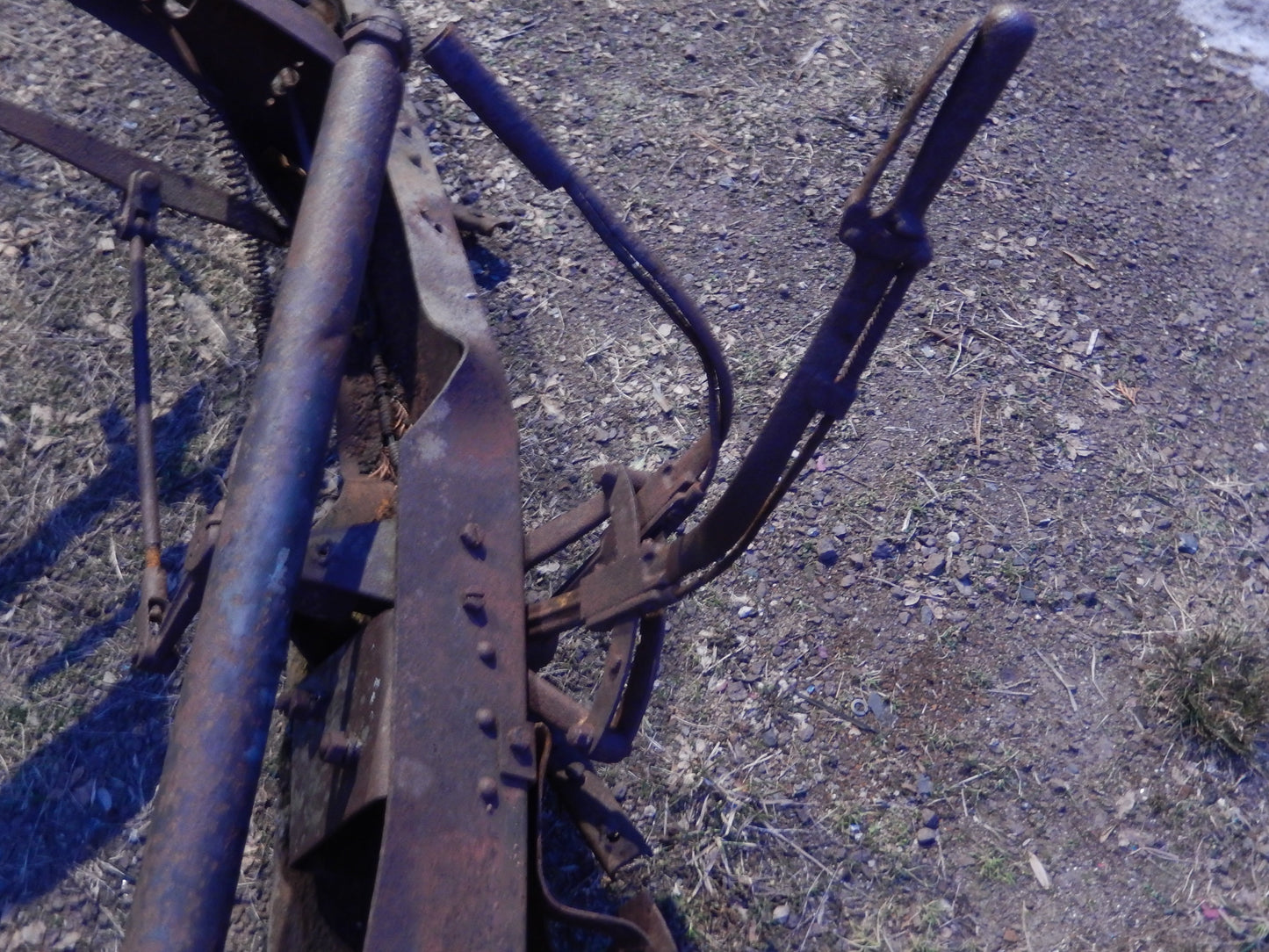 Owens Magnetic Car Frame and Attached Parts