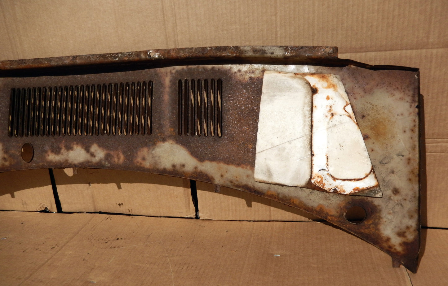 Datsun 240Z Windshield Wiper / Vent Panel