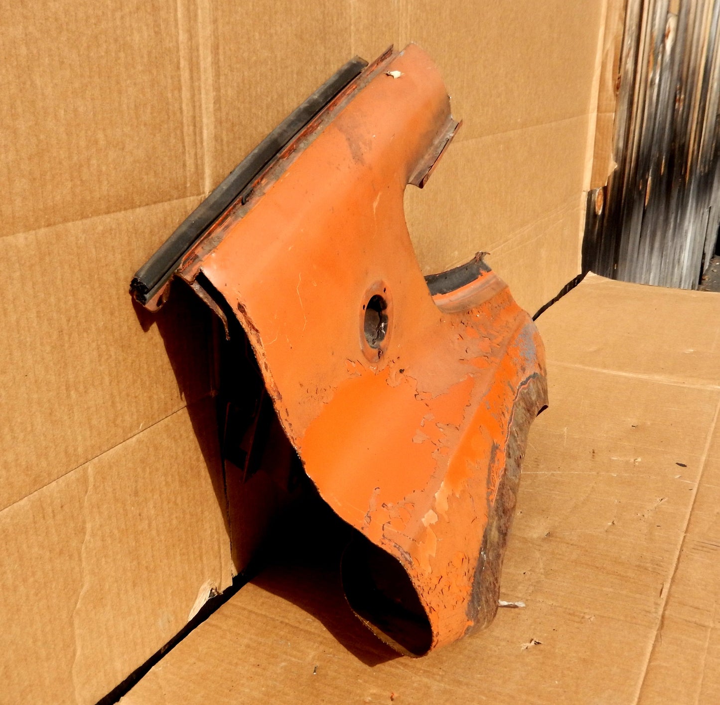 Datsun 240Z Passenger's Side Upper Rear Body Quarter Window Panel