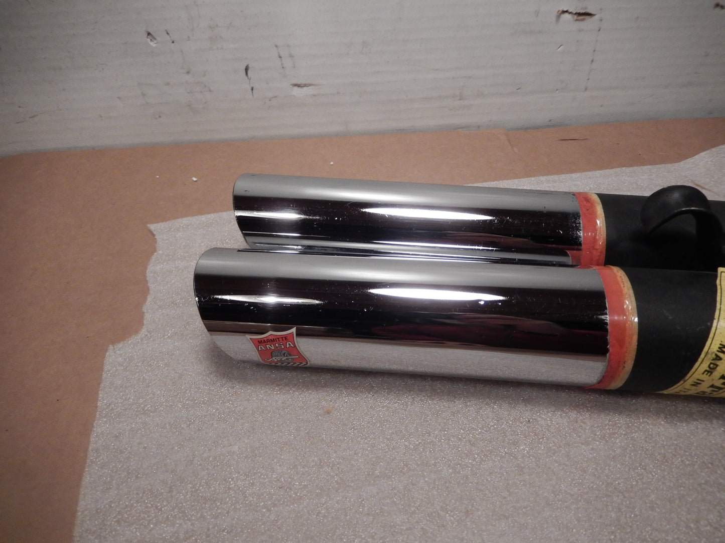 ANSA OEM NOS Twin Slant Cut Exhaust Tip SKU # 130