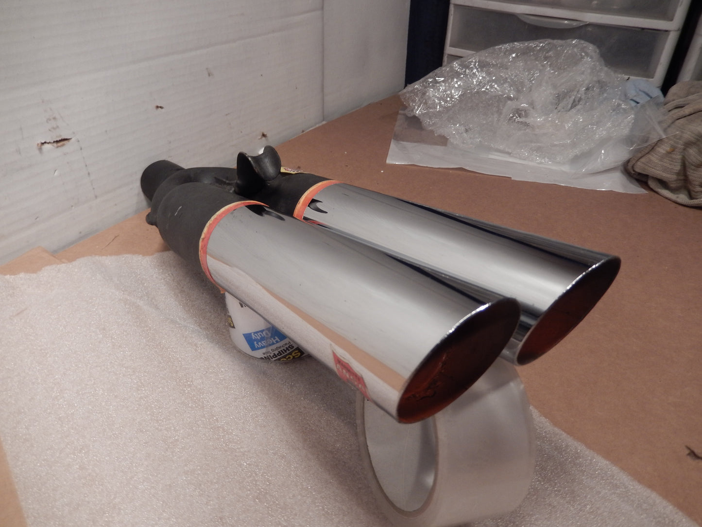 ANSA OEM NOS Twin Slant Cut Exhaust Tip SKU # 130