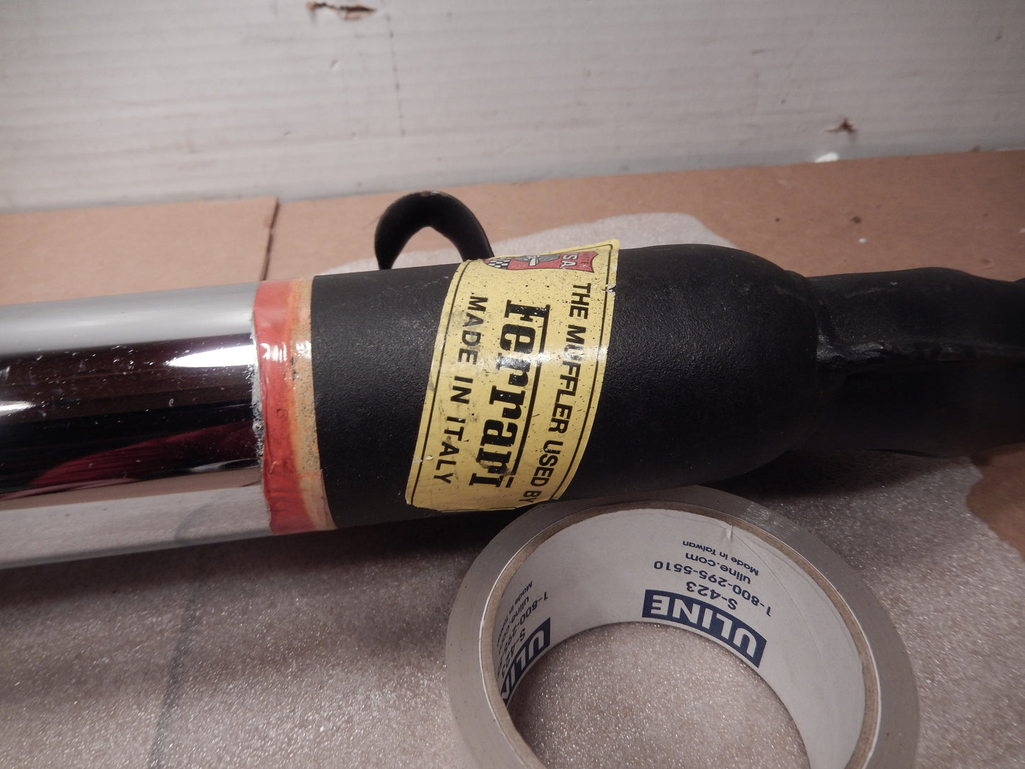 ANSA OEM NOS Twin Slant Cut Exhaust Tip SKU # 130