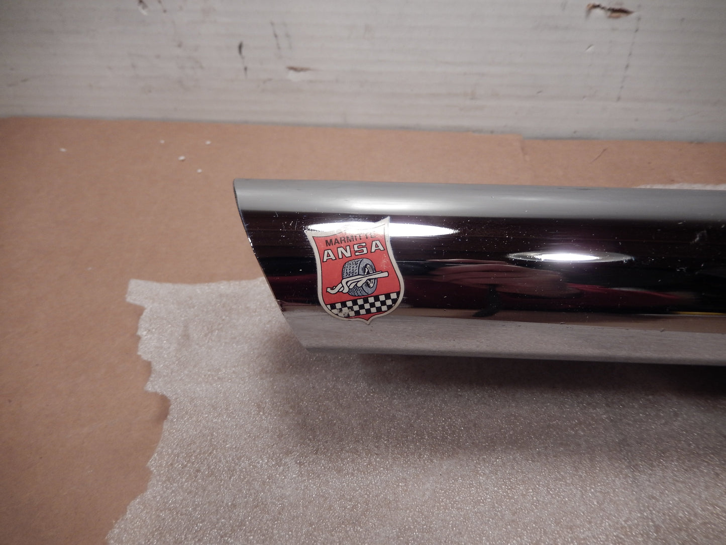 ANSA OEM NOS Twin Slant Cut Exhaust Tip SKU # 130